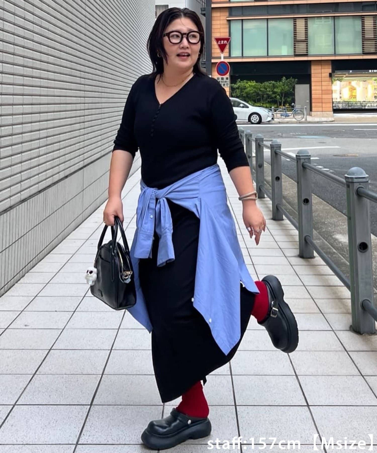 DISCOAT(ディスコート) 【WEB限定】リブピコレースヘンリーカットワンピース