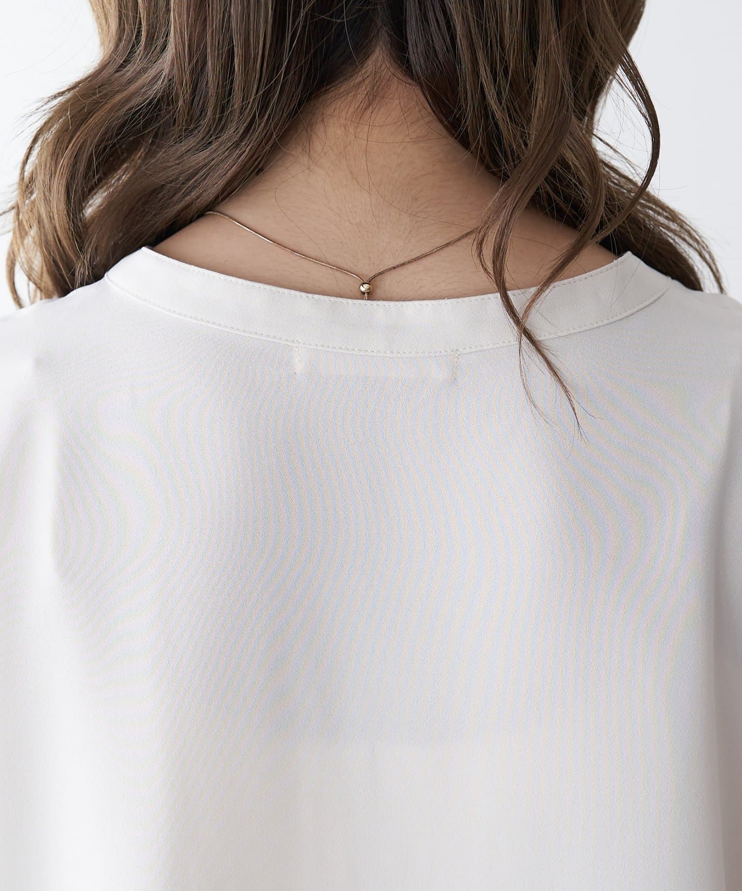 DISCOAT(ディスコート) 【WEB限定】キレイメスキッパーブラウス