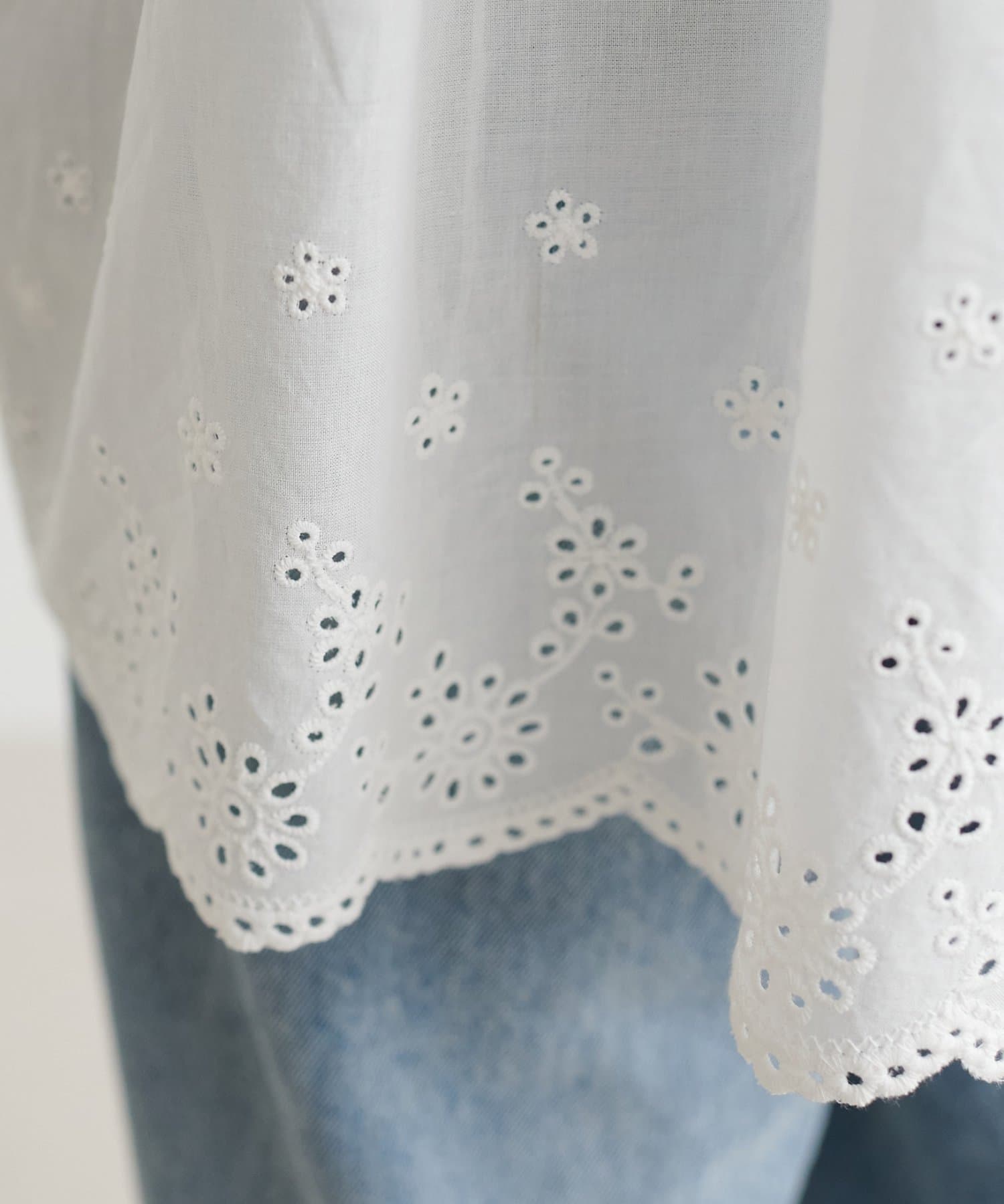 DISCOAT(ディスコート) 【WEB限定】レース使いキャミチュニック