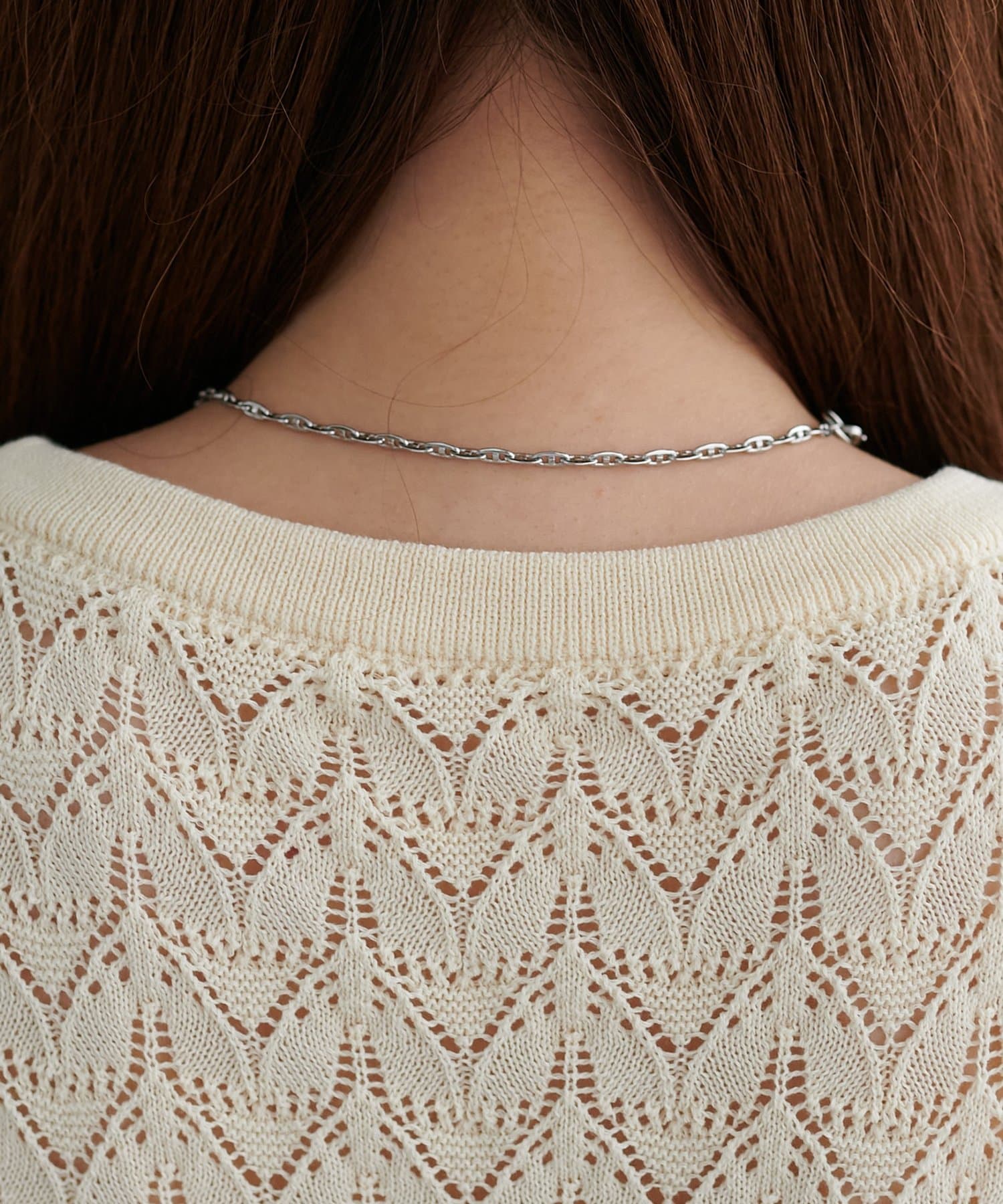 DISCOAT(ディスコート) 【WEB限定】スカシノースリーブベスト