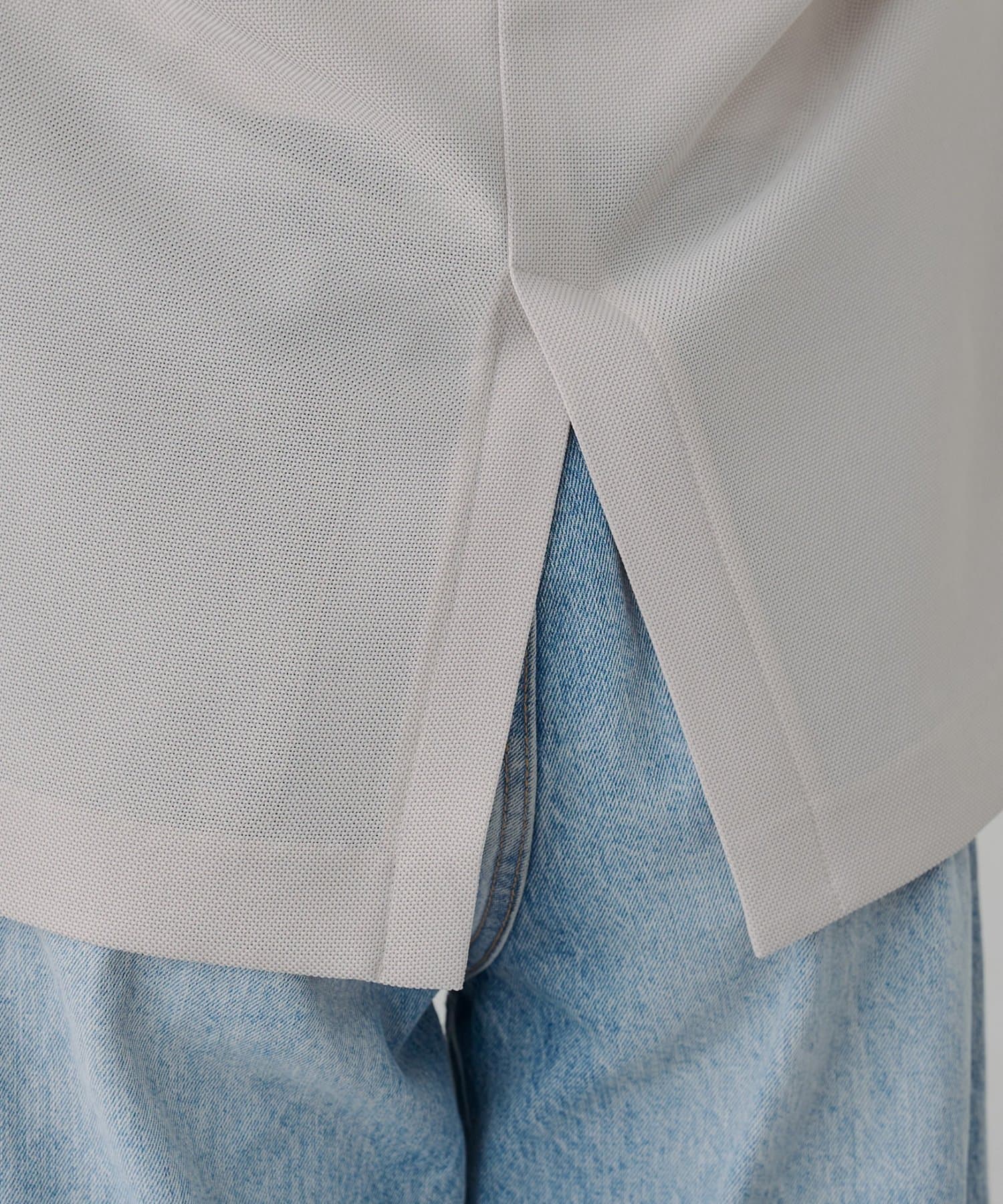 DISCOAT(ディスコート) 【Noka】メッシュ半袖テーラードジャケット