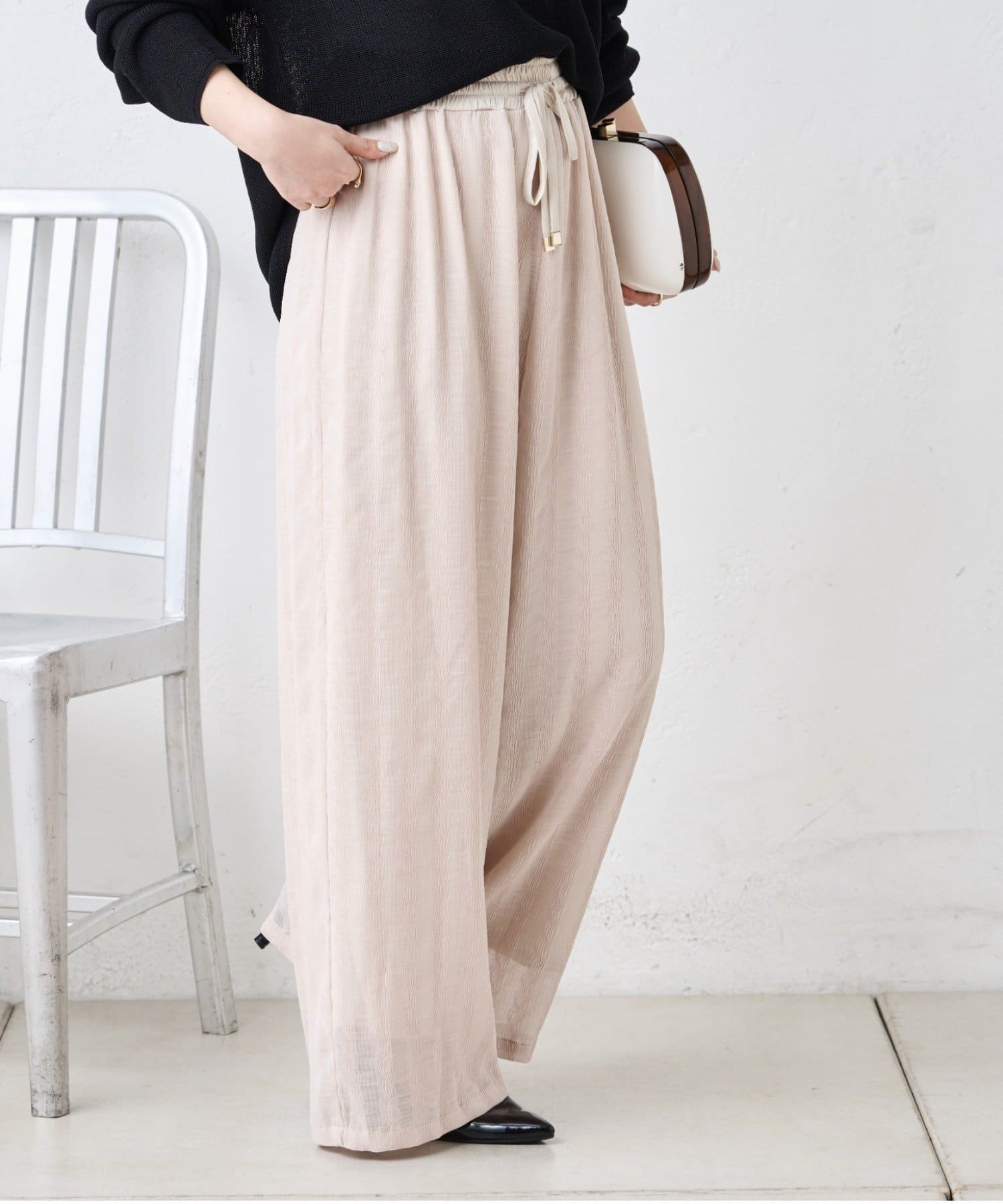 Jena　espace merveilleux(ジェナ　エスパスメルヴェイユ) ヨウリュウストライプパンツ