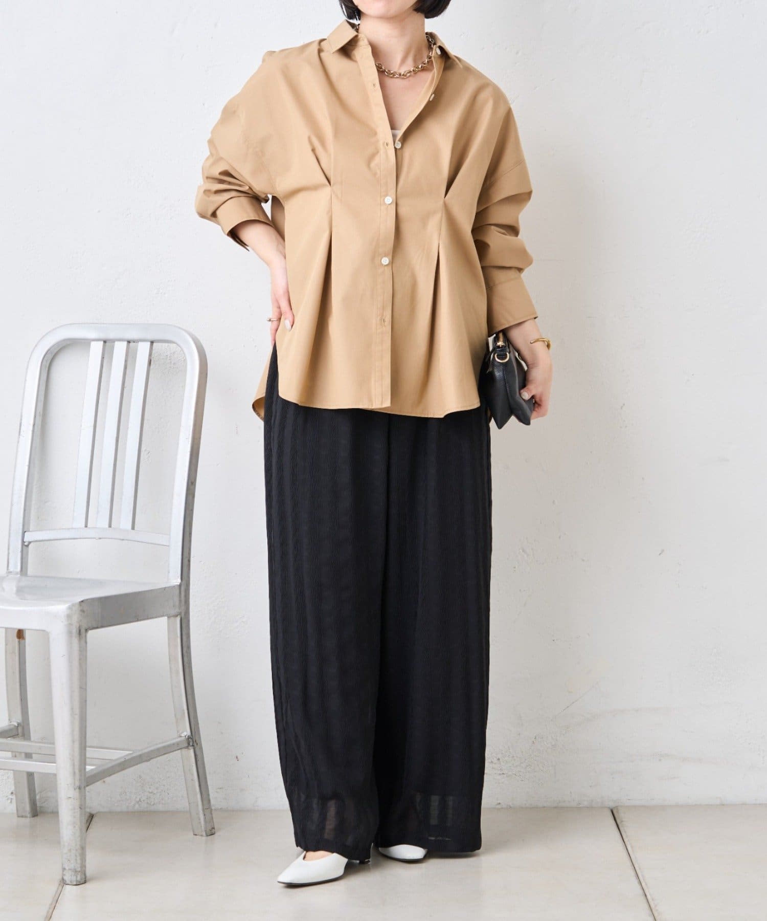 Jena　espace merveilleux(ジェナ　エスパスメルヴェイユ) ヨウリュウストライプパンツ