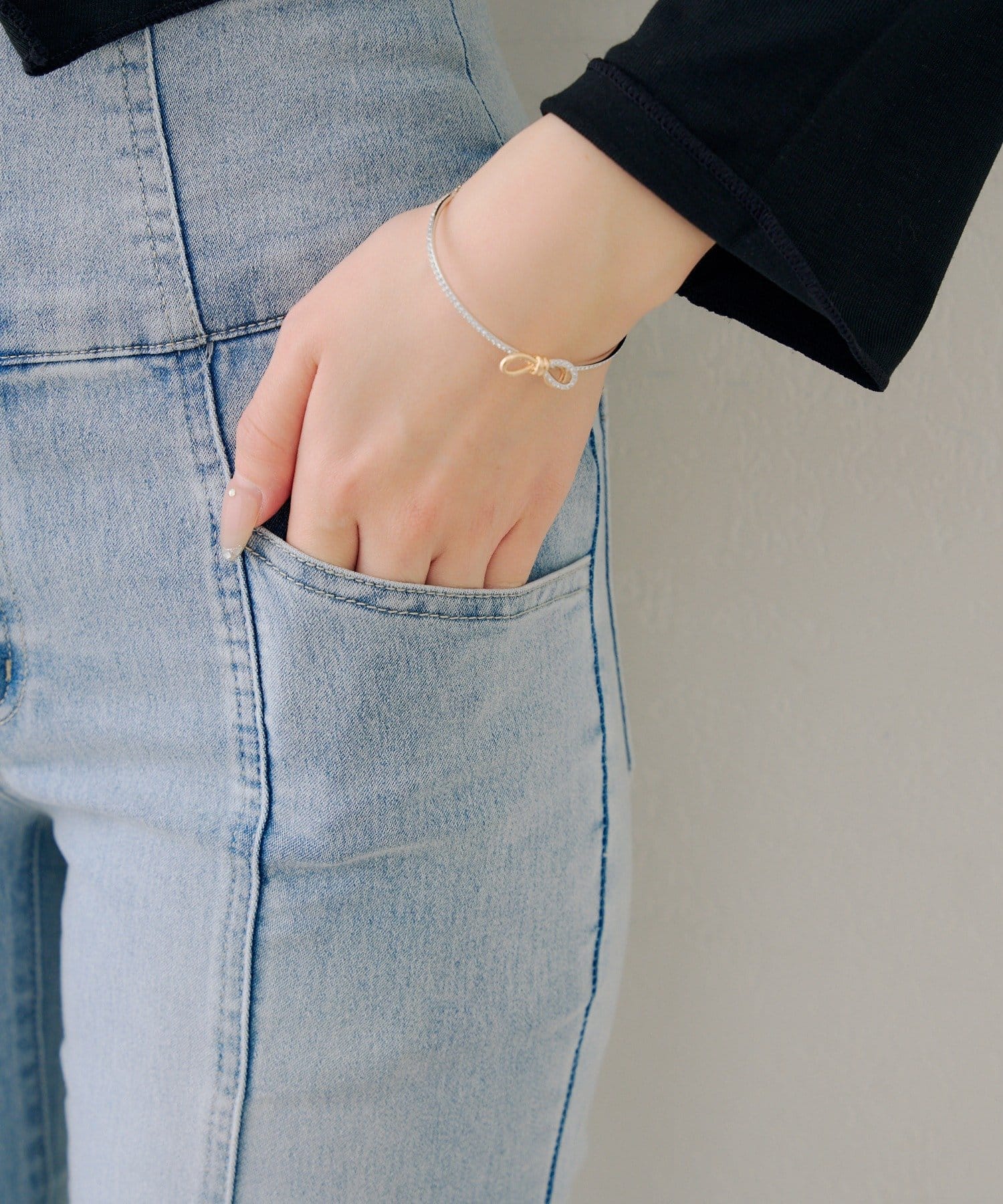 Remind me and forever(リマインドミーアンドフォーエバー) 後レースアップフレアパンツ