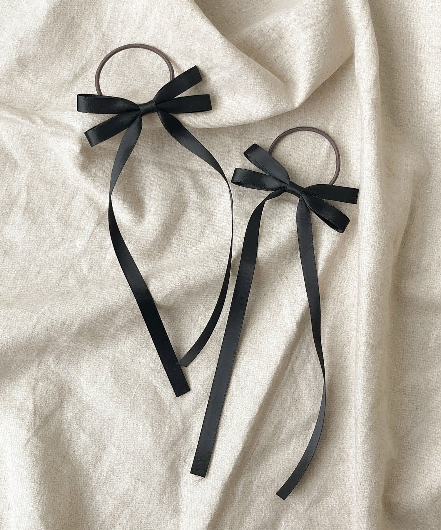 3COINS(スリーコインズ) ロングリボンポニー2個セット／KIDS