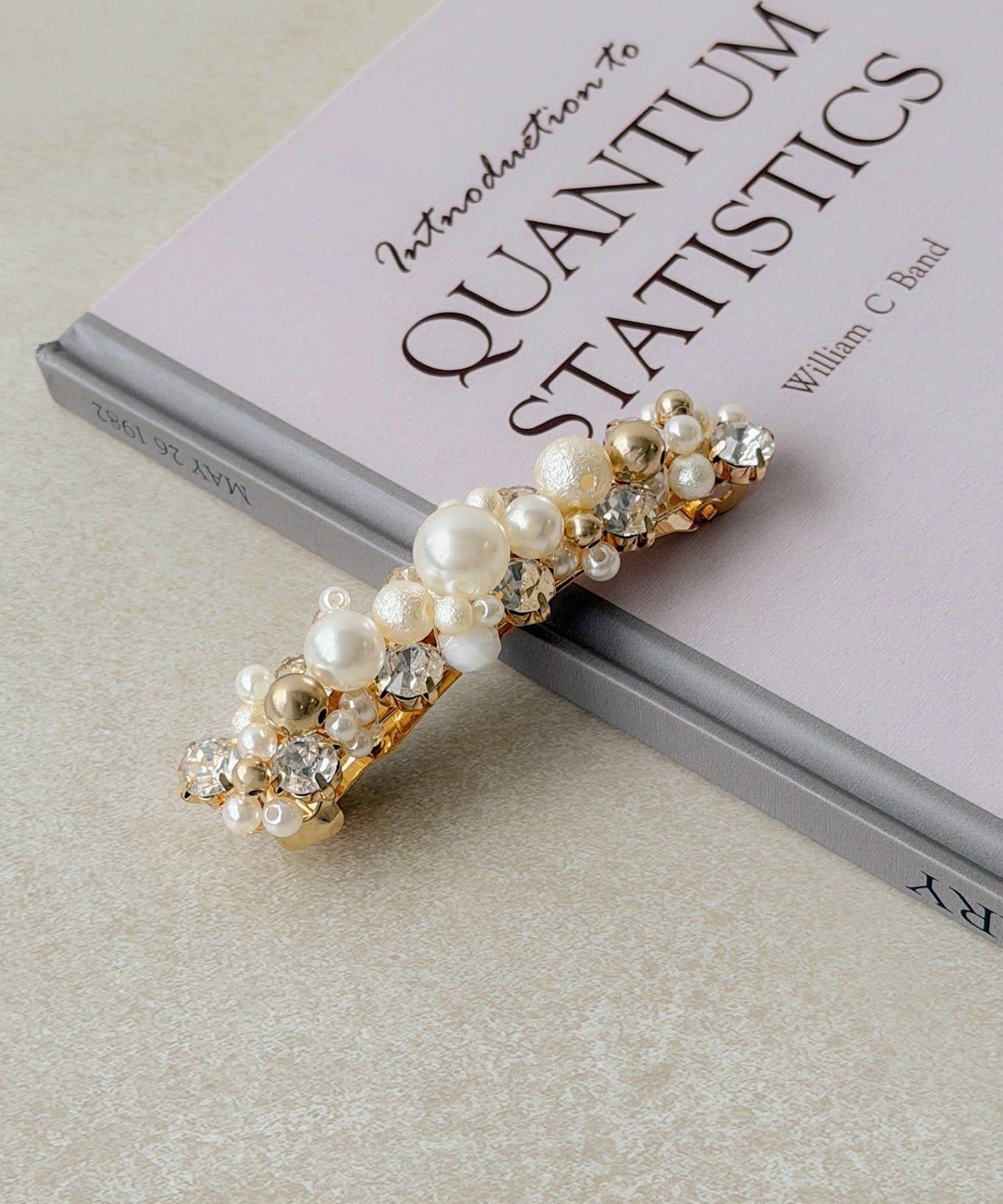 3COINS(スリーコインズ) パールビジューバレッタ