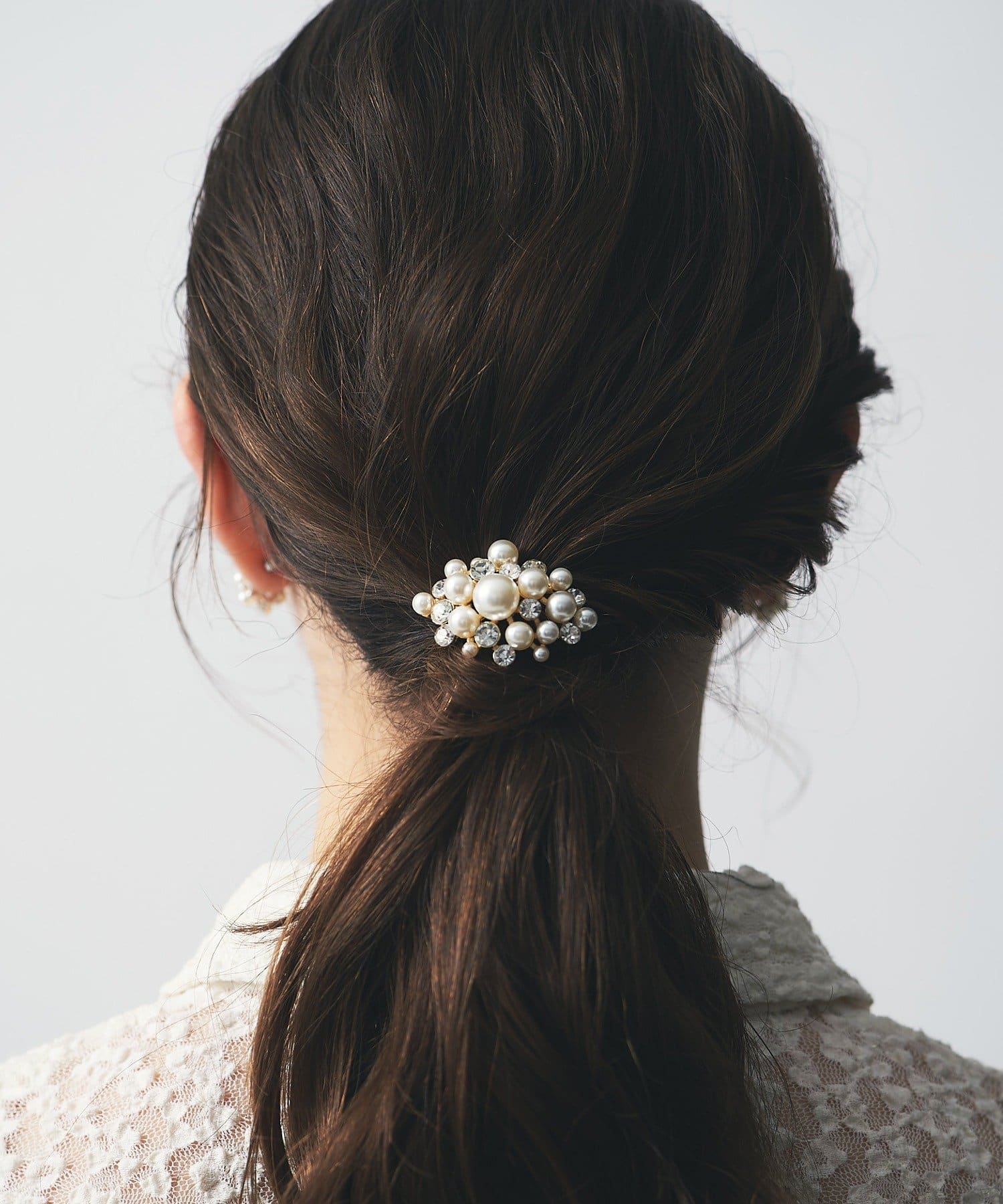 3COINS(スリーコインズ) キラキラビジューヘアフック