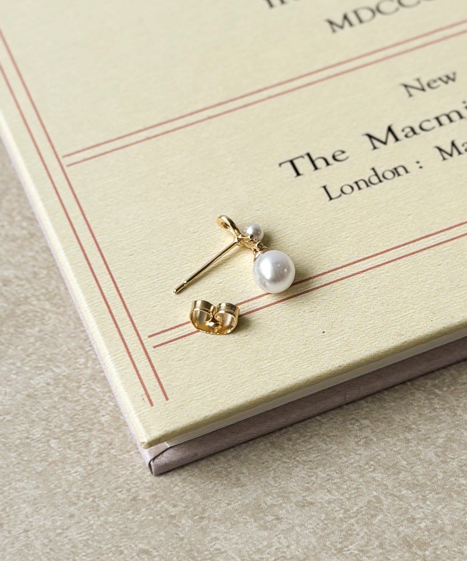 3COINS(スリーコインズ) ムスビパールピアス