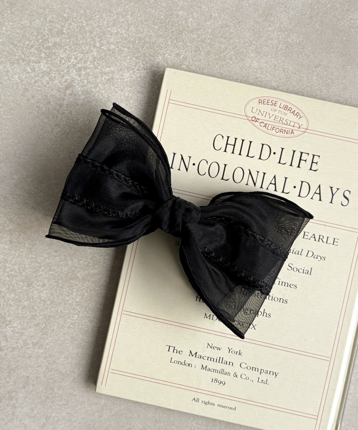 3COINS(スリーコインズ) チュールリボンバナナ