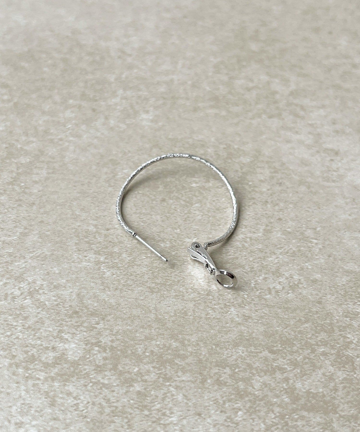 3COINS(スリーコインズ) メタルフープピアス