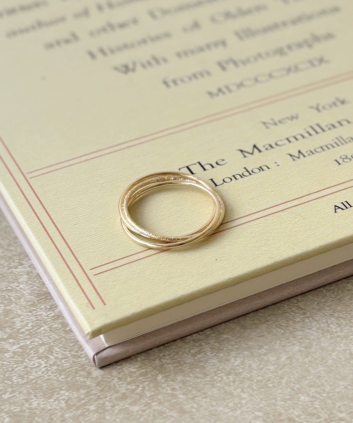 3COINS(スリーコインズ) 3連メタルリング