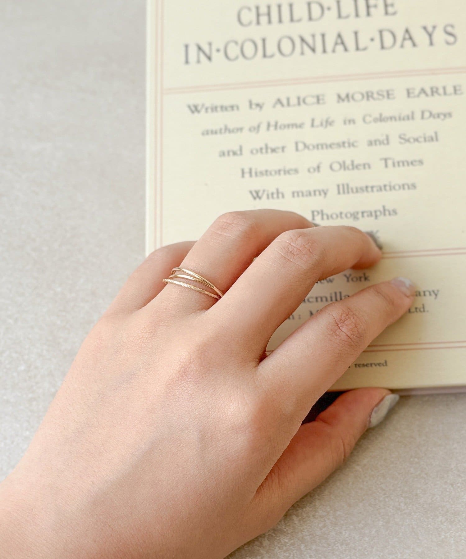 3COINS(スリーコインズ) 3連メタルリング