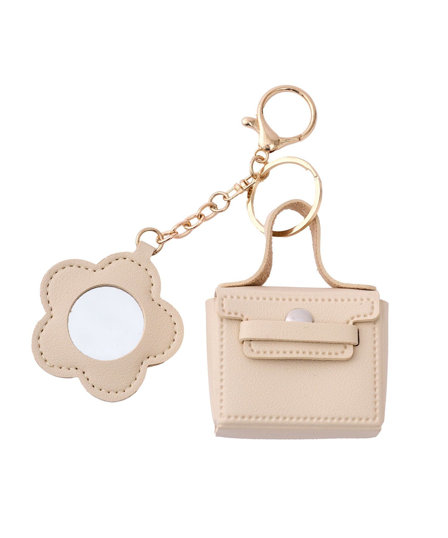 salut!(サリュ) ミラー付きミニバッグチャーム