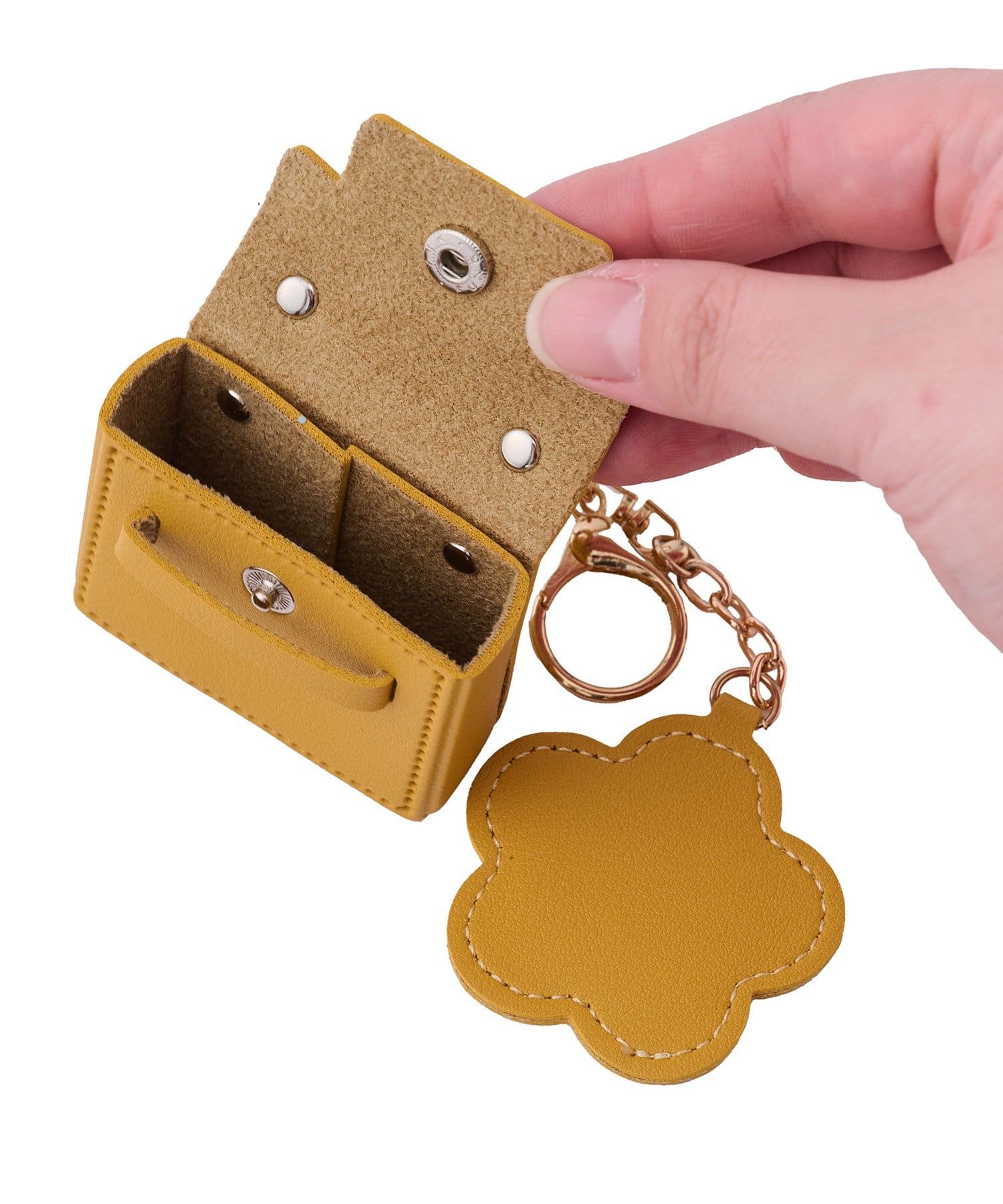 salut!(サリュ) ミラー付きミニバッグチャーム