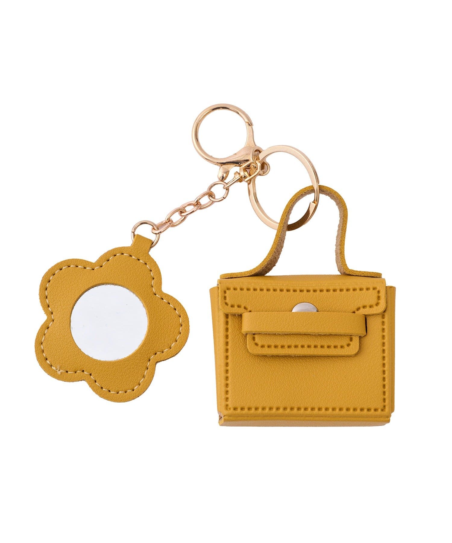 salut!(サリュ) ミラー付きミニバッグチャーム