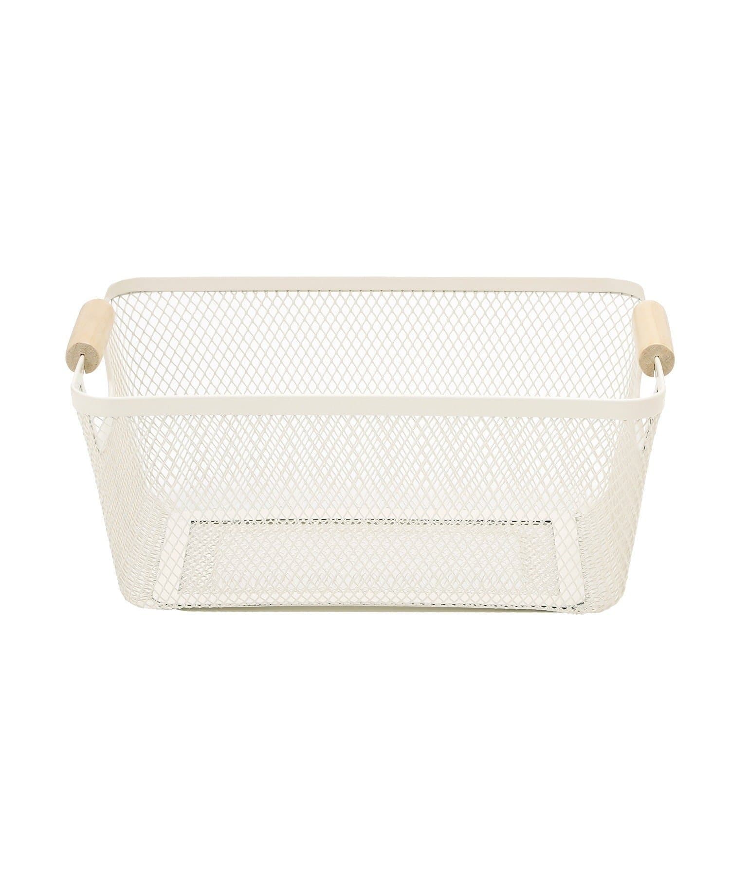 salut!(サリュ) ウッドハンドルワイヤーバスケット：S