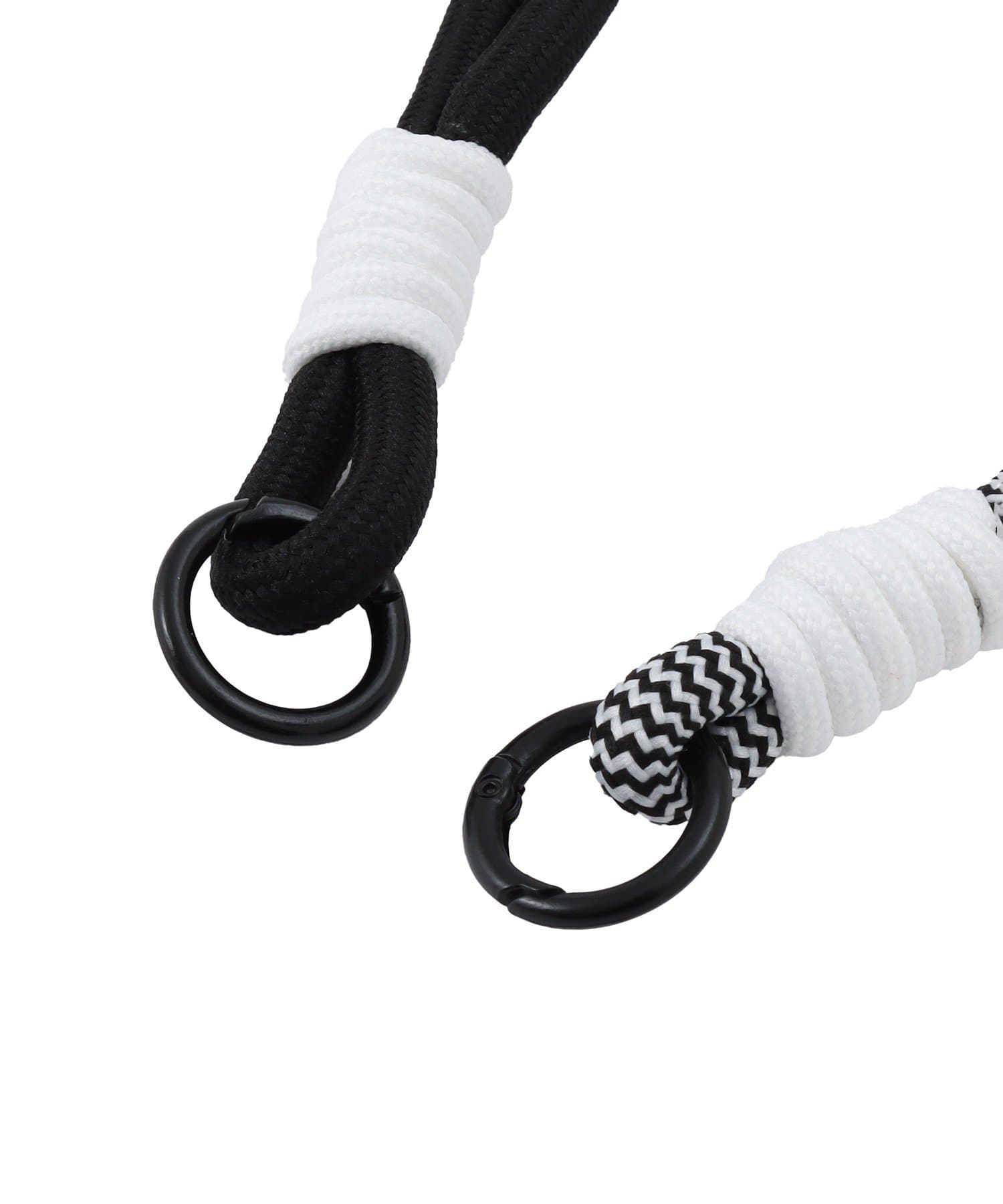 salut!(サリュ) ボーダーデザインミックススマホストラップ