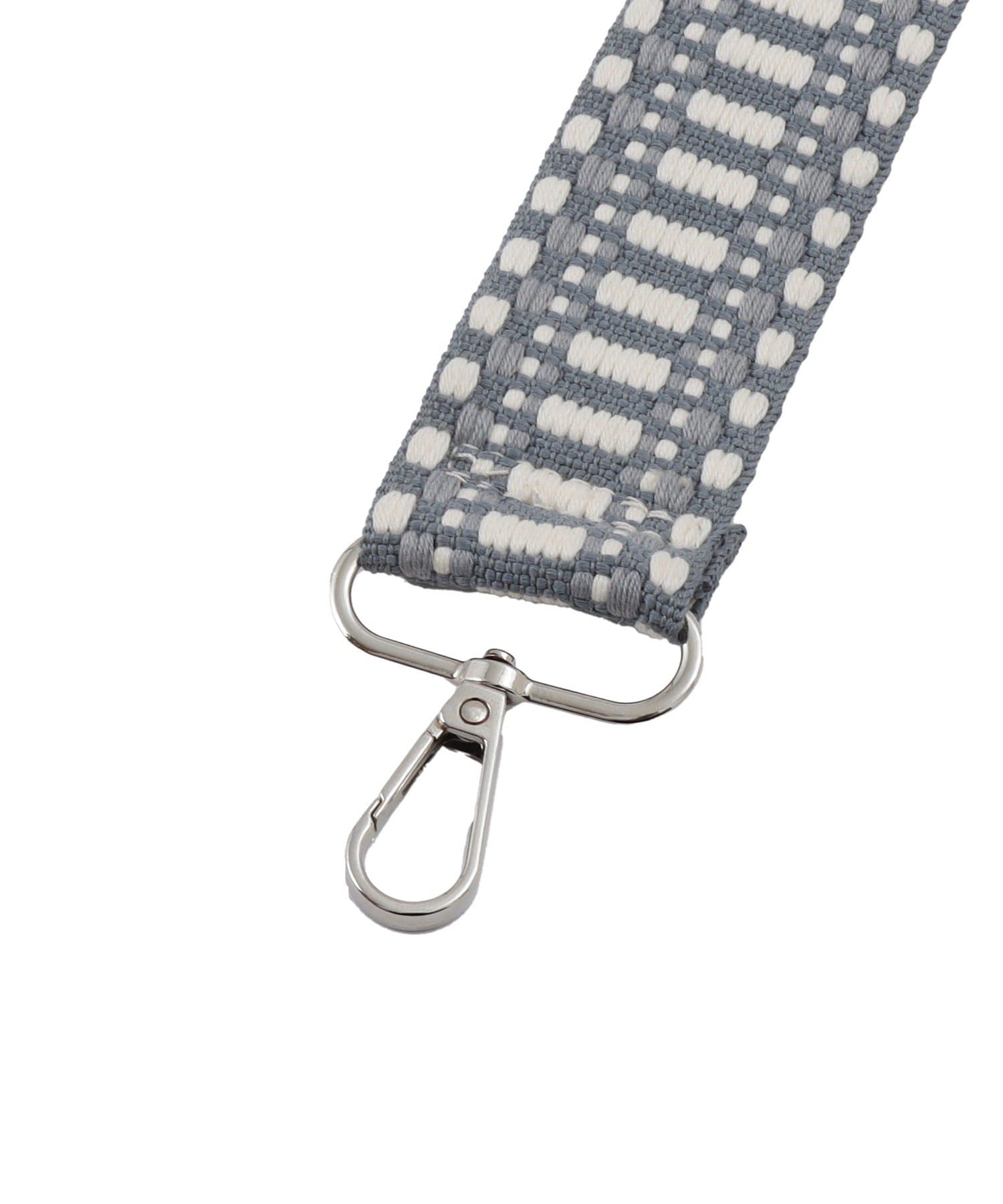 salut!(サリュ) デザインボーダージャガードテープスマホストラップ