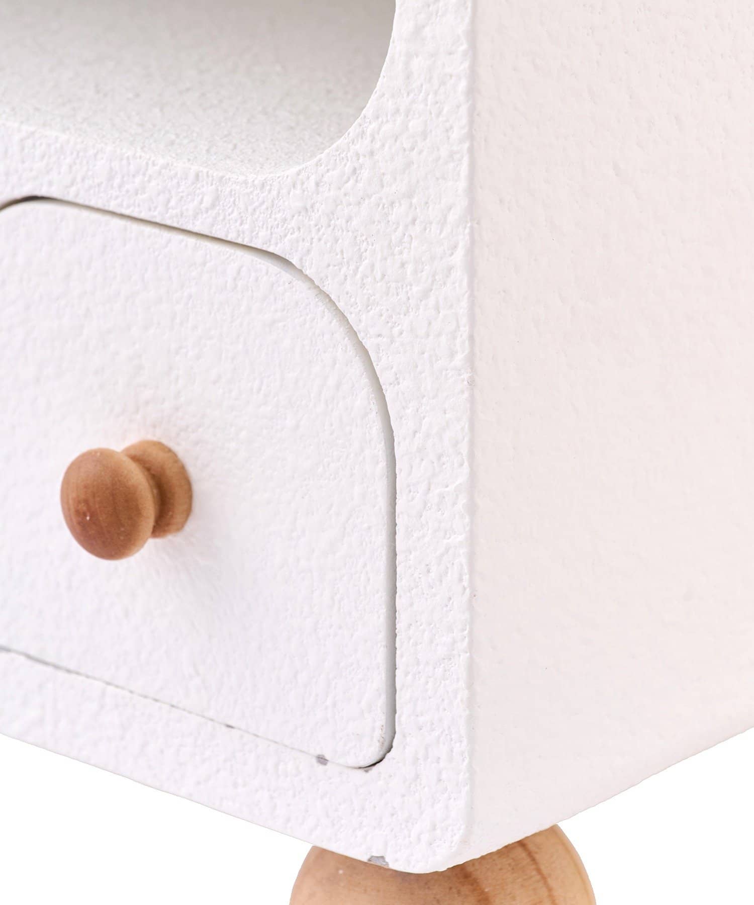 salut!(サリュ) 《WEB限定商品》ウッドマーブルマルチラック／milk latte