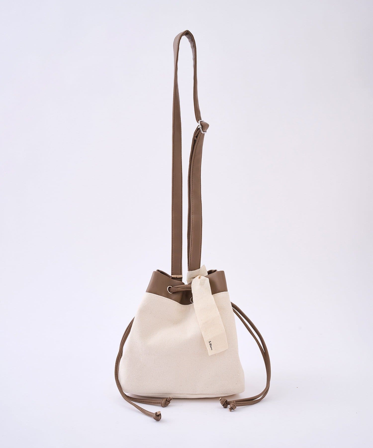 salut!(サリュ) Drawstring Bag_071（3wayドローストリングバッグ）／S.blanc