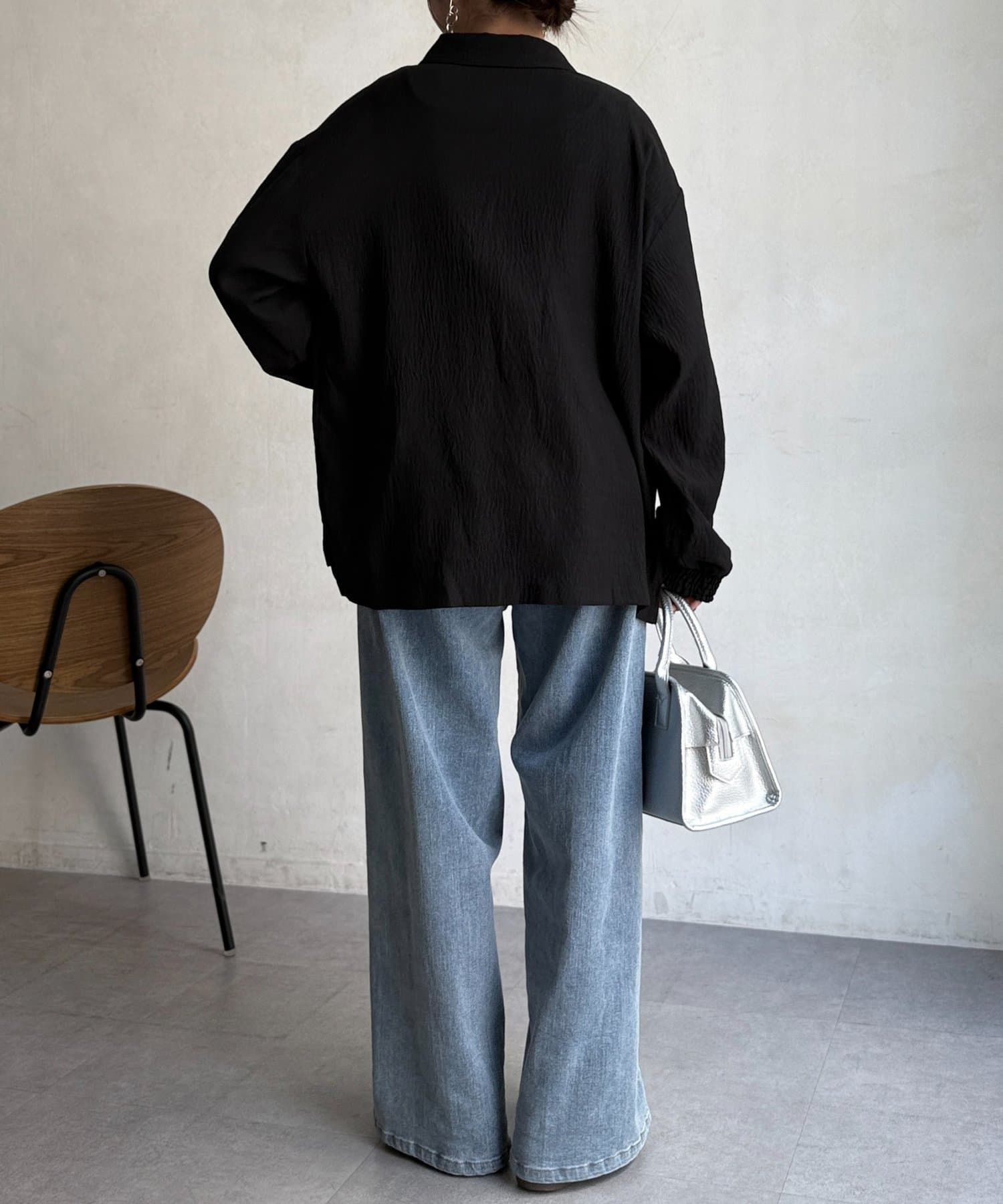 Chez toi(シェトワ) ポケットワークシャツ