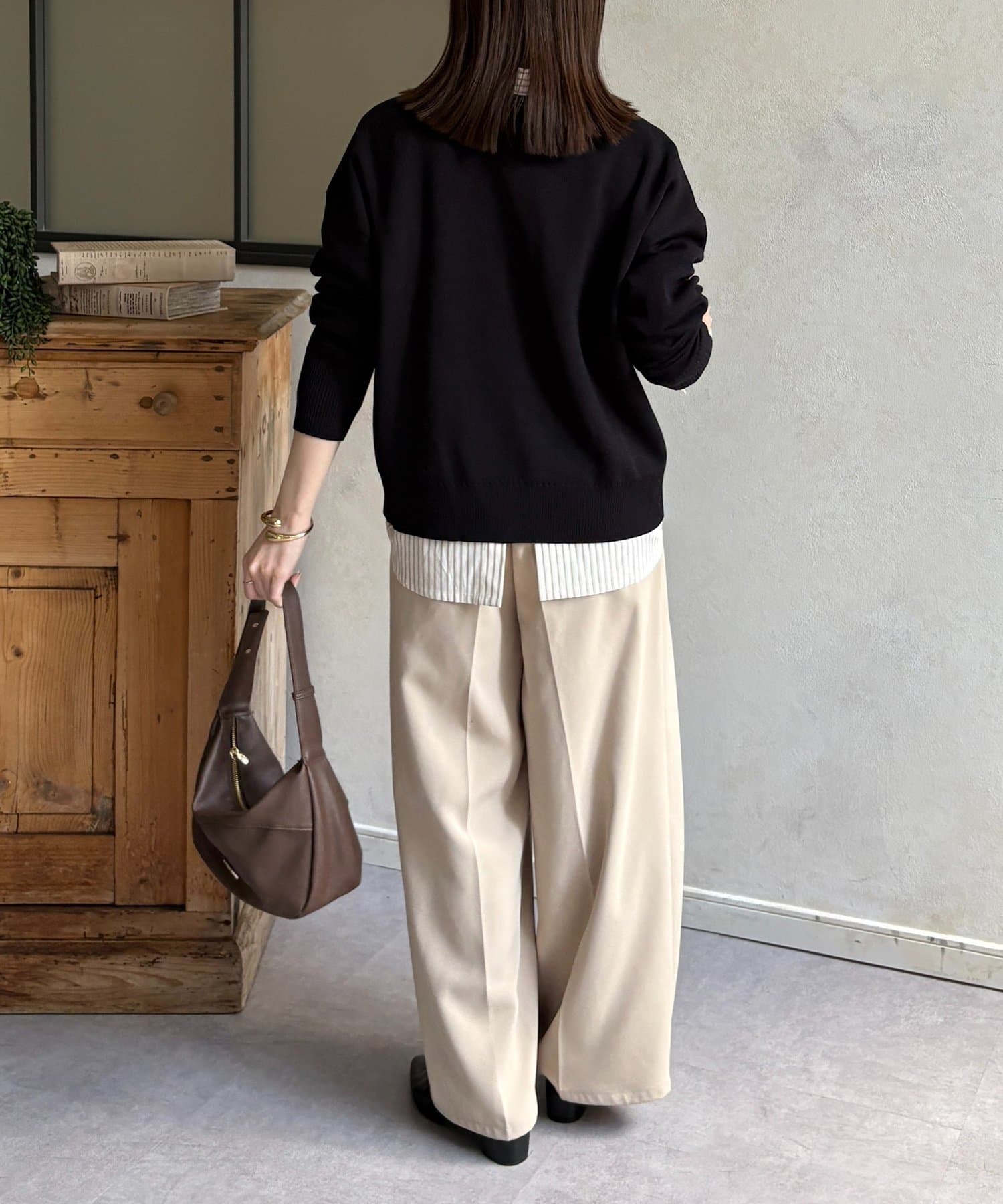 Thevon.(ゼヴォン) ROUENロゴニットプルオーバー