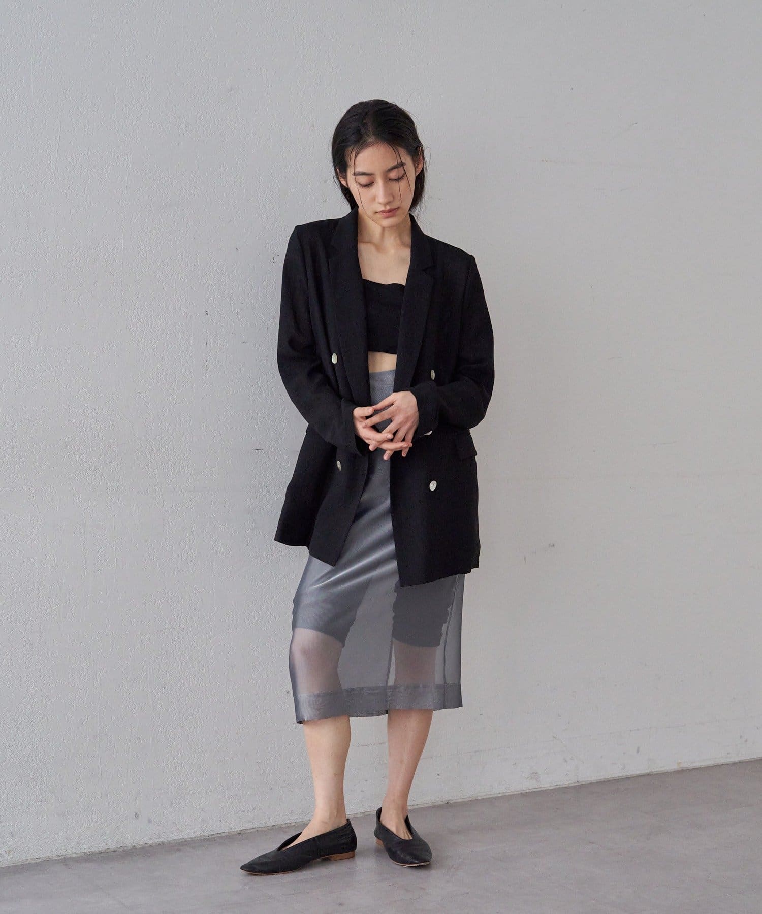 SHENERY(シーナリー) 【26SS予約】シアーウォッシャブルジャケット