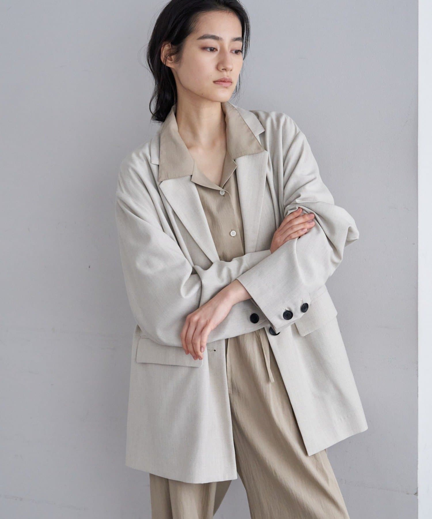 SHENERY(シーナリー) 【26SS予約】リネティオーバージャケット