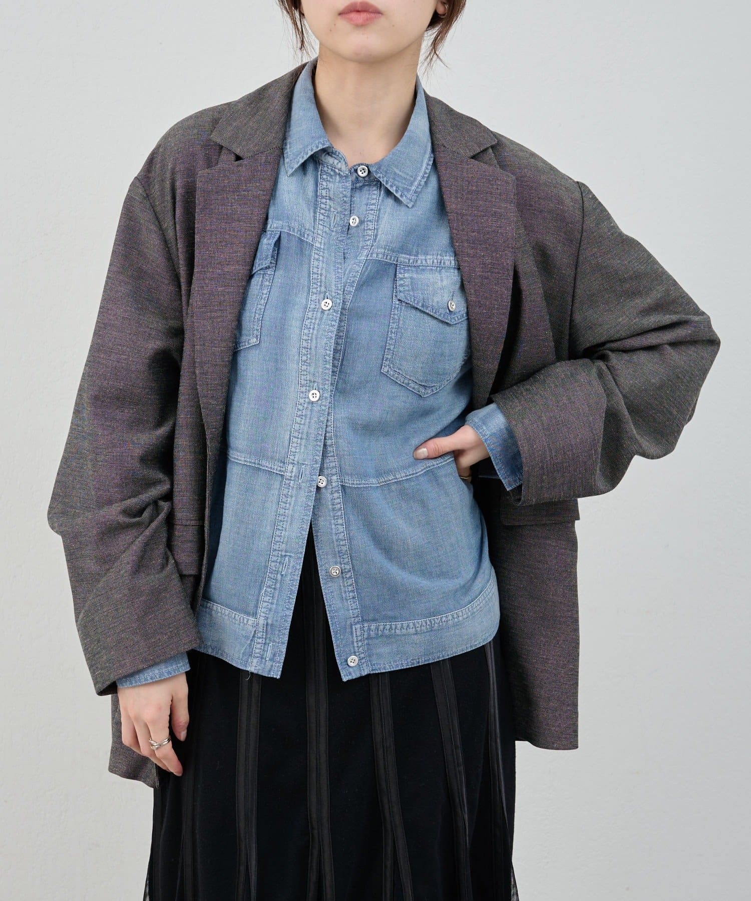 SHENERY(シーナリー) リネティオーバージャケット