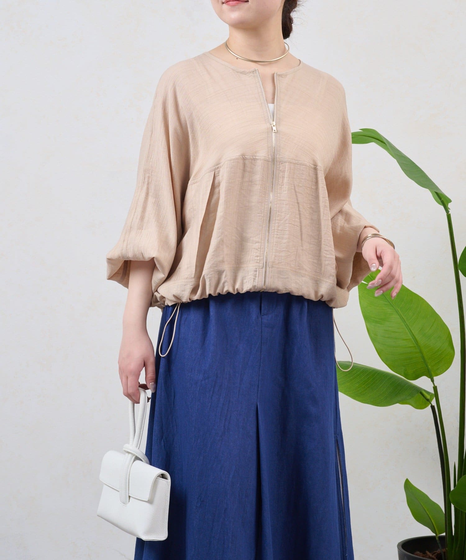 Jena　espace merveilleux(ジェナ　エスパスメルヴェイユ) 裾ドロストヨウリュウブルゾン