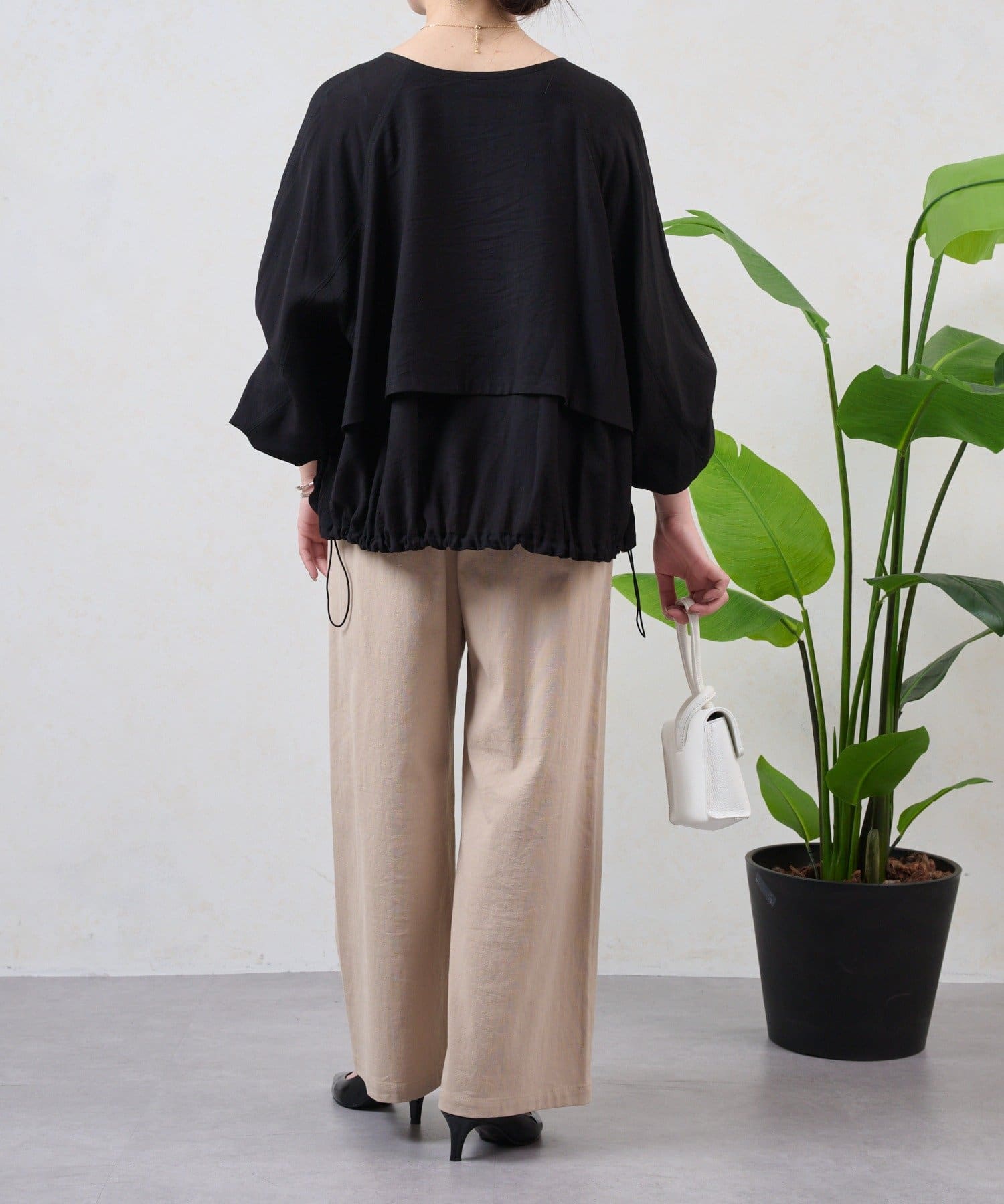 Jena　espace merveilleux(ジェナ　エスパスメルヴェイユ) 裾ドロストヨウリュウブルゾン