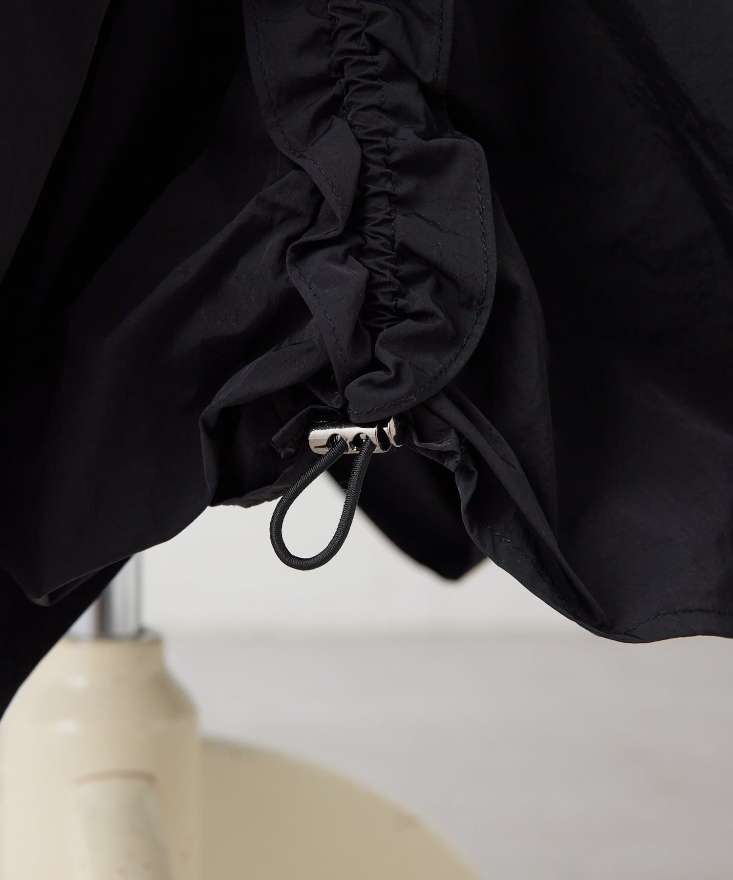 ear PAPILLONNER(イア パピヨネ) 《動画あり/自分好みにシルエットチェンジ可/軽量/ウエスト総ゴム》ドロストギャザースカート【SUM1 STYLE(スミスタイル)】