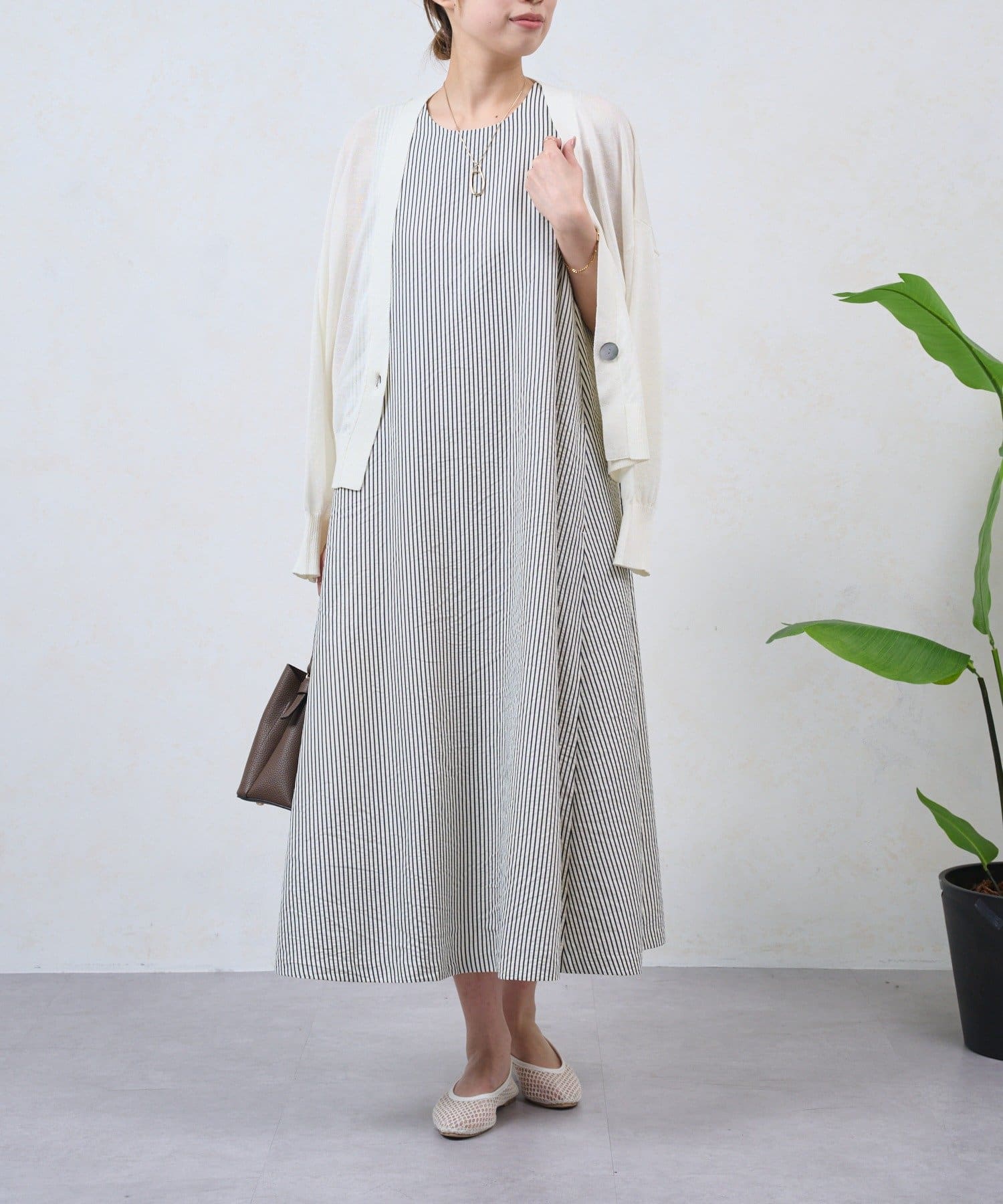 Jena　espace merveilleux(ジェナ　エスパスメルヴェイユ) サッカーノースリワンピース