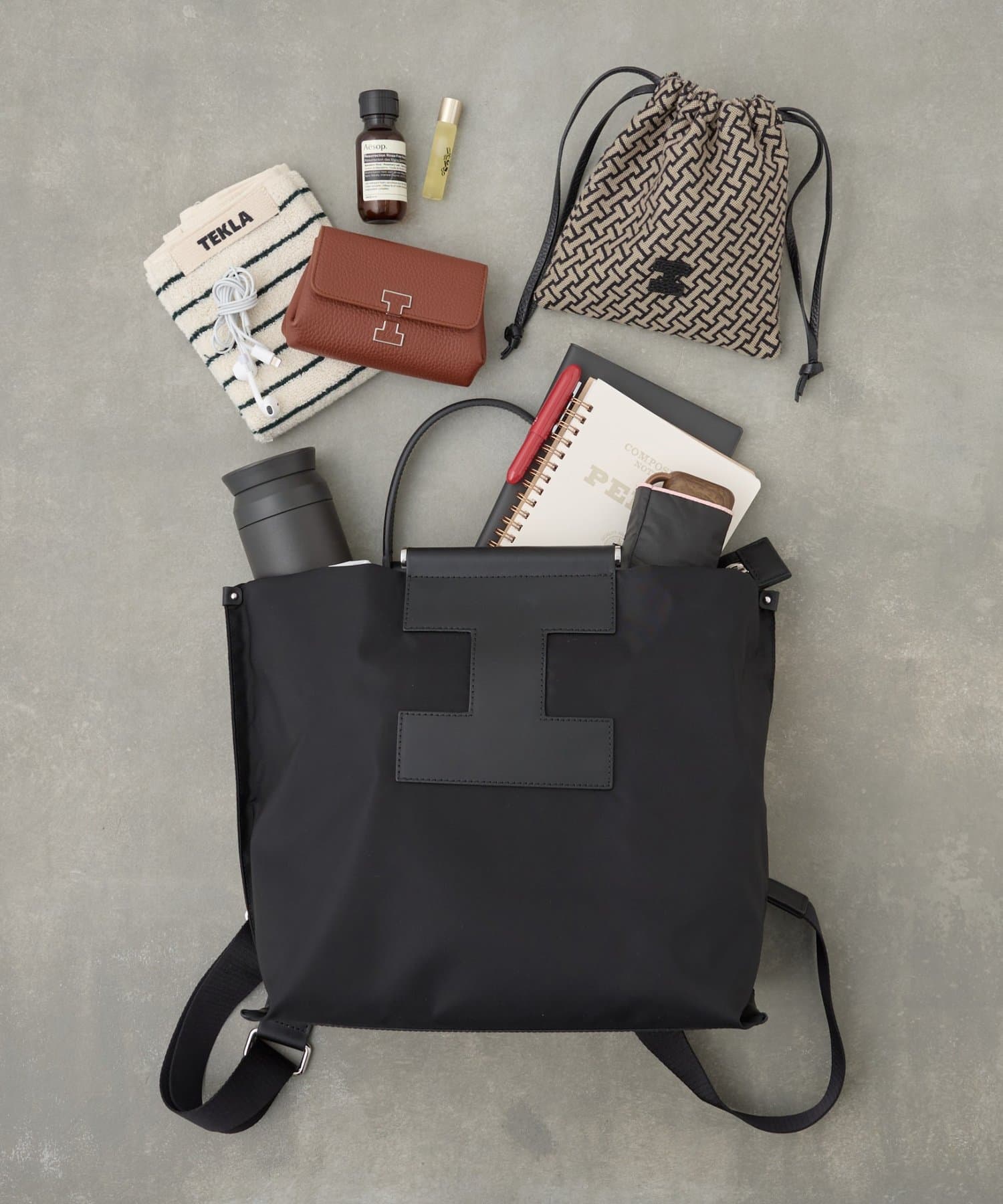 IACUCCI(イアクッチ) ソルベット BP NYLON/RUGA