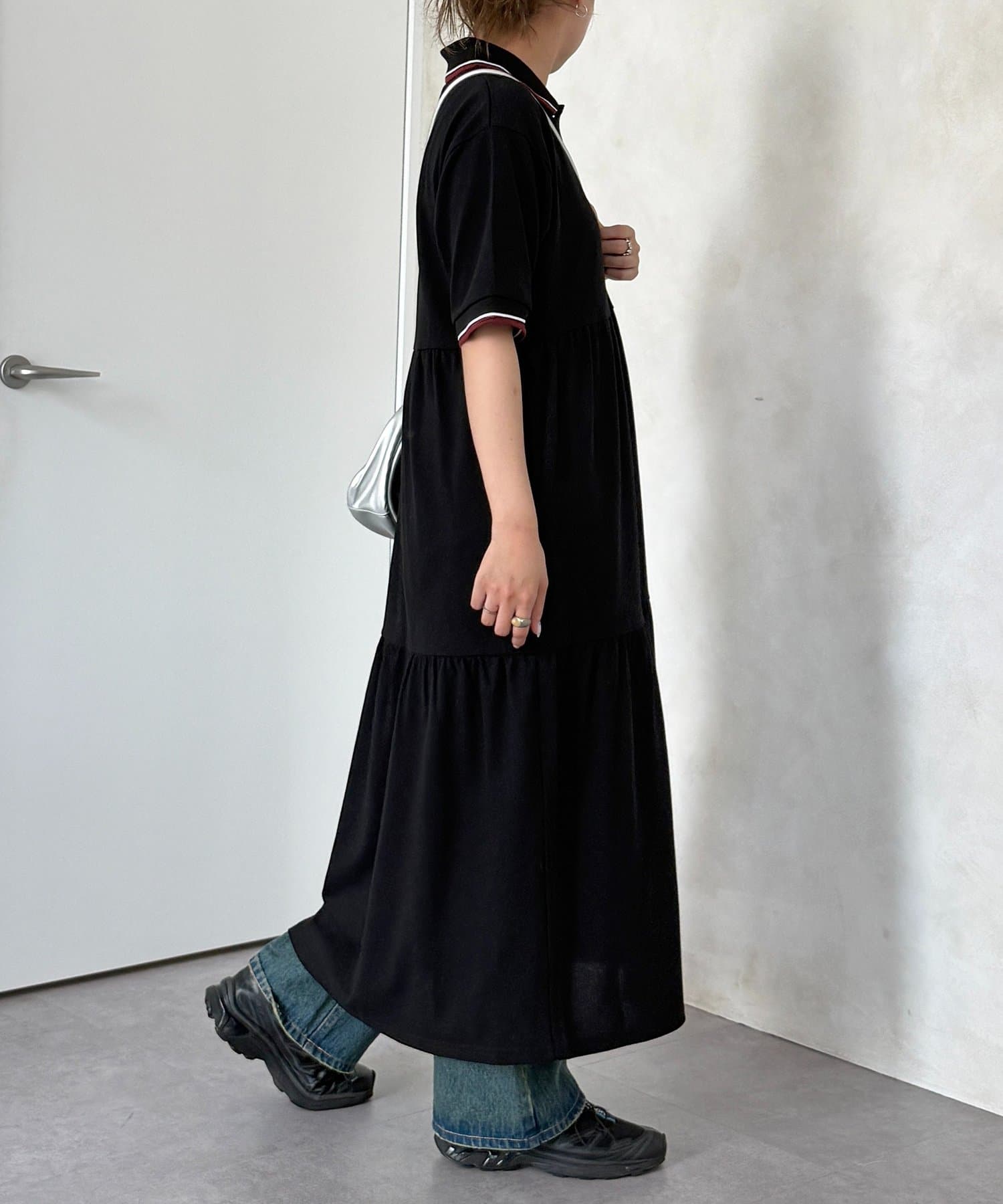 CPCM(シーピーシーエム) 【U.S. POLO ASSN.】鹿の子ポロワンピース