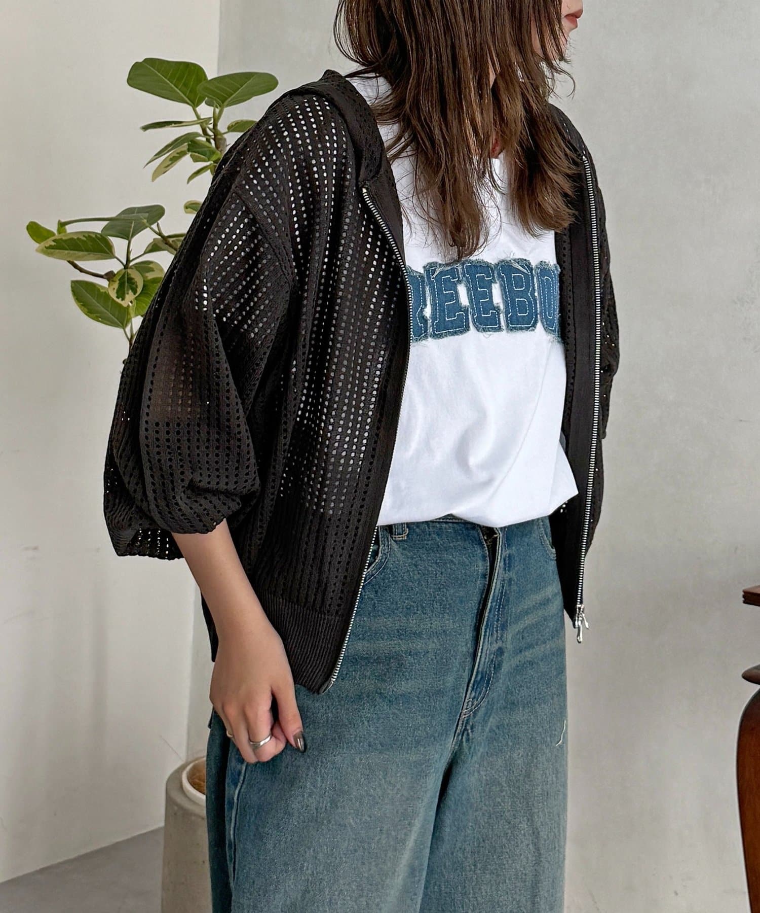 CPCM(シーピーシーエム) 【U.S. POLO ASSN. 】メッシュジップパーカー