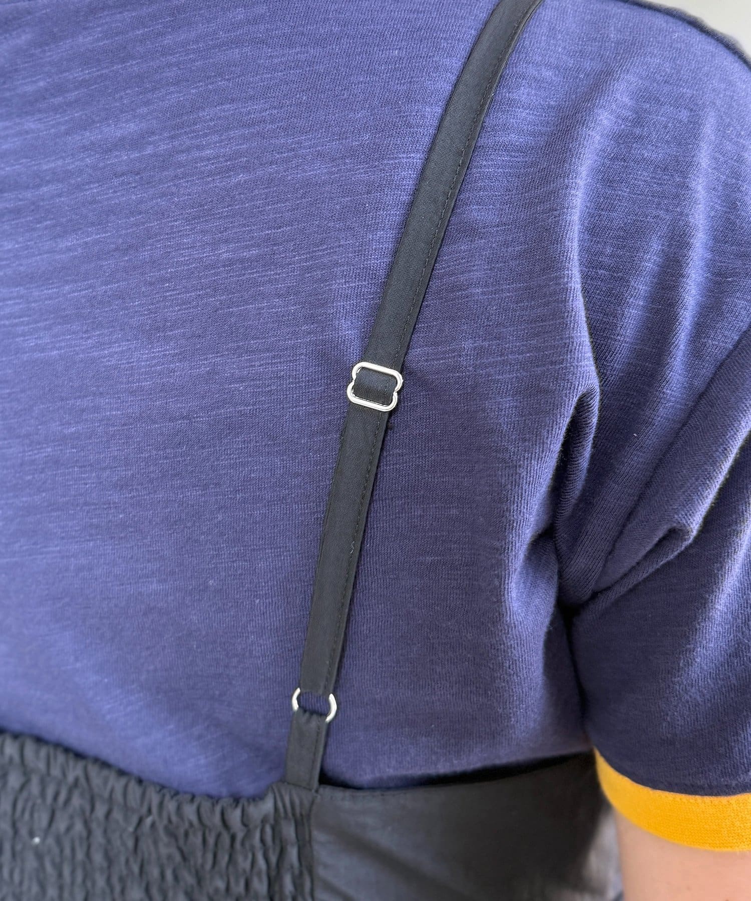 CPCM(シーピーシーエム) 【U.S. POLO ASSN】ナイロンティアードキャミワンピース