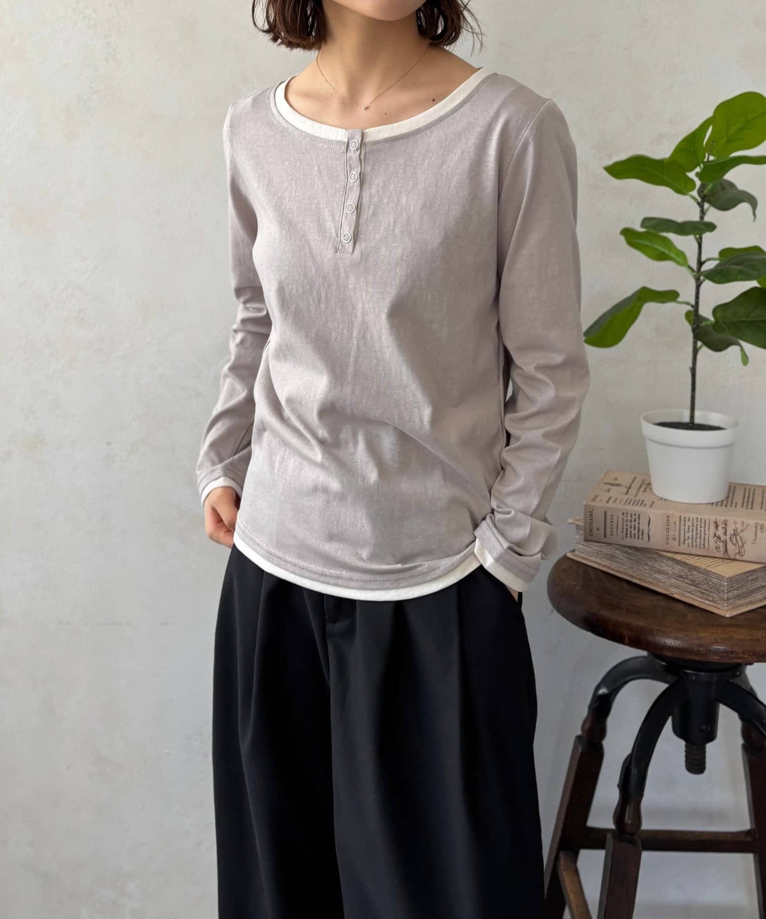 LOCUST(ローカスト) 【着映えアイテム】レイヤードロンT