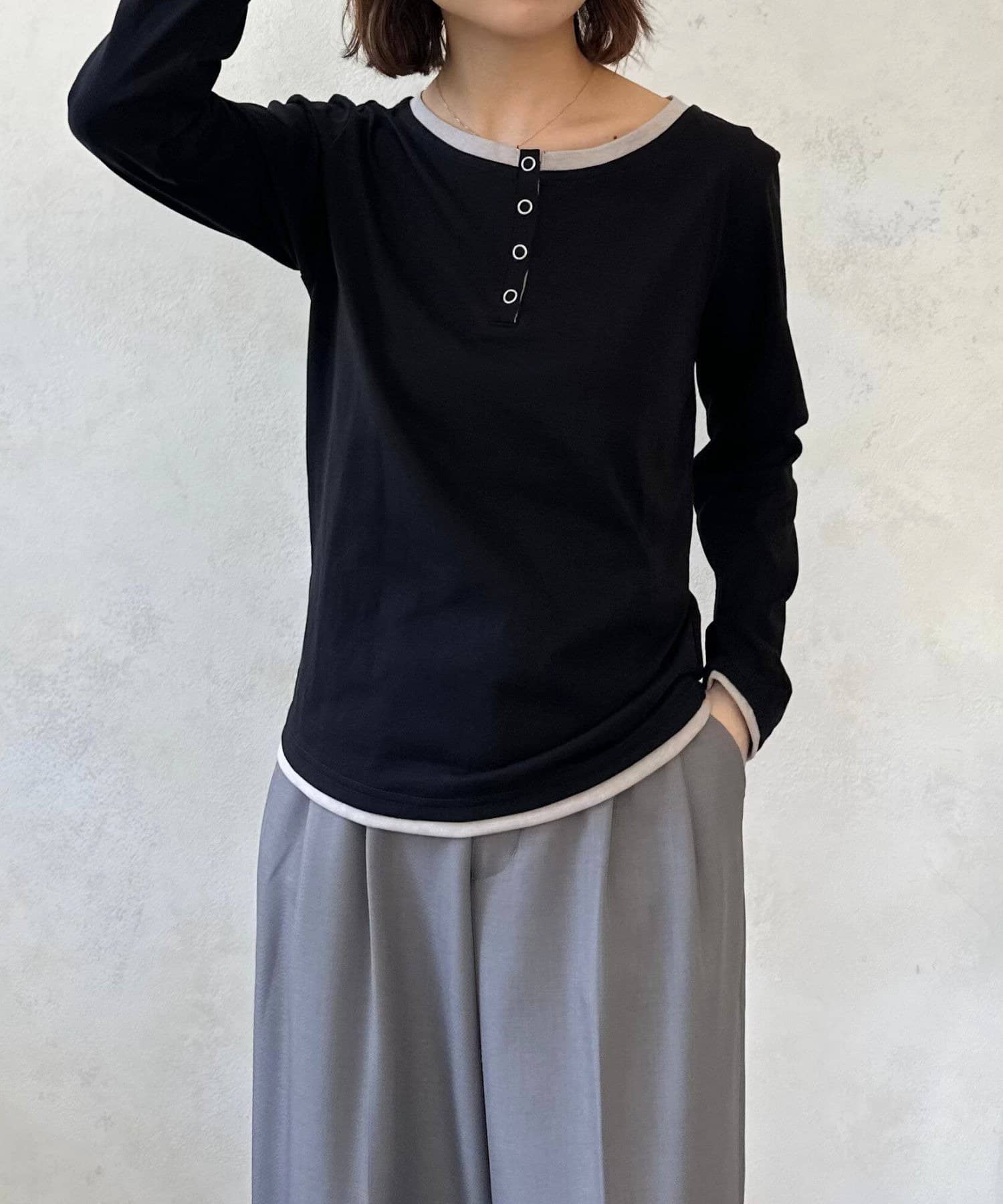 LOCUST(ローカスト) 【着映えアイテム】レイヤードロンT