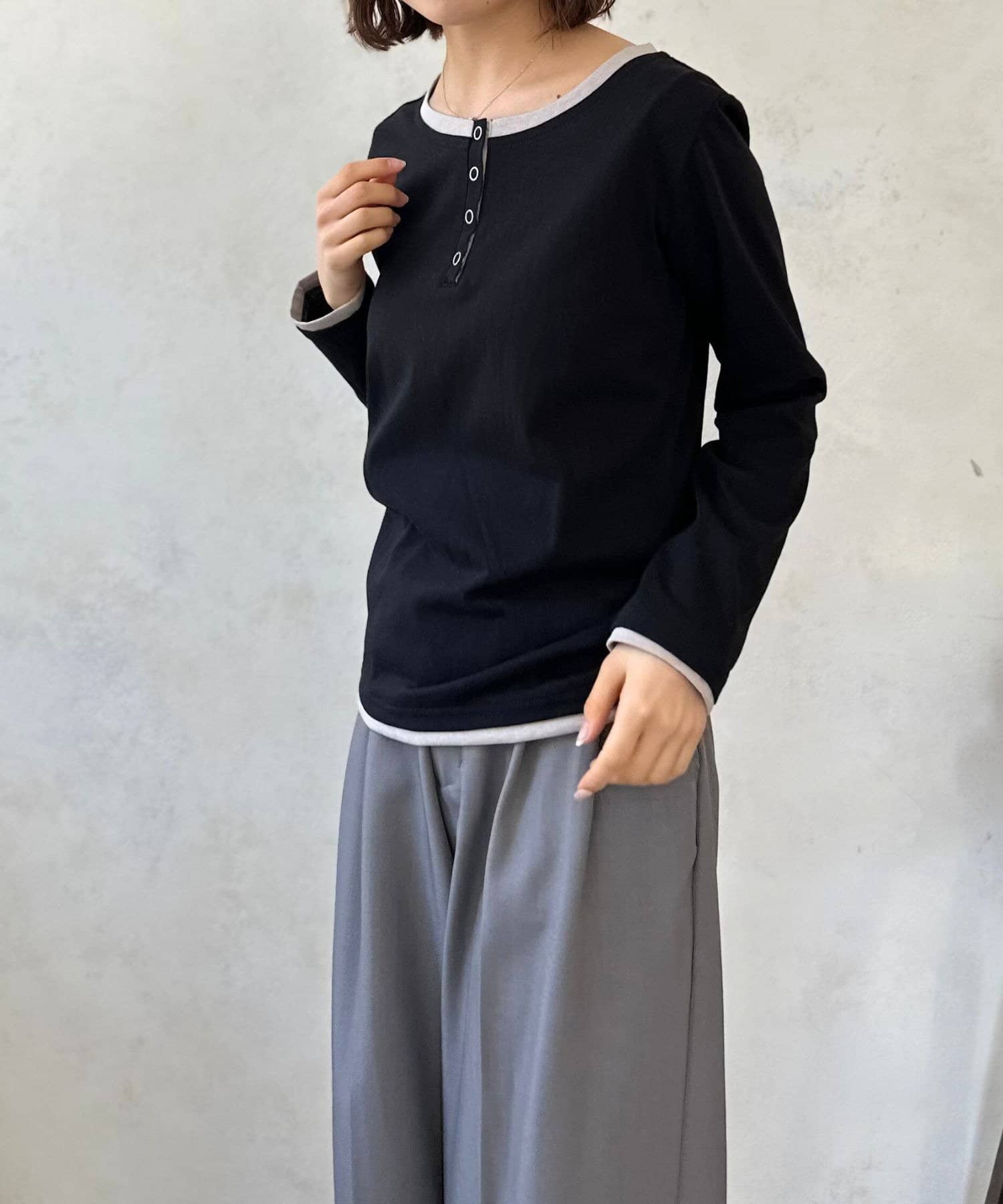 LOCUST(ローカスト) 【着映えアイテム】レイヤードロンT