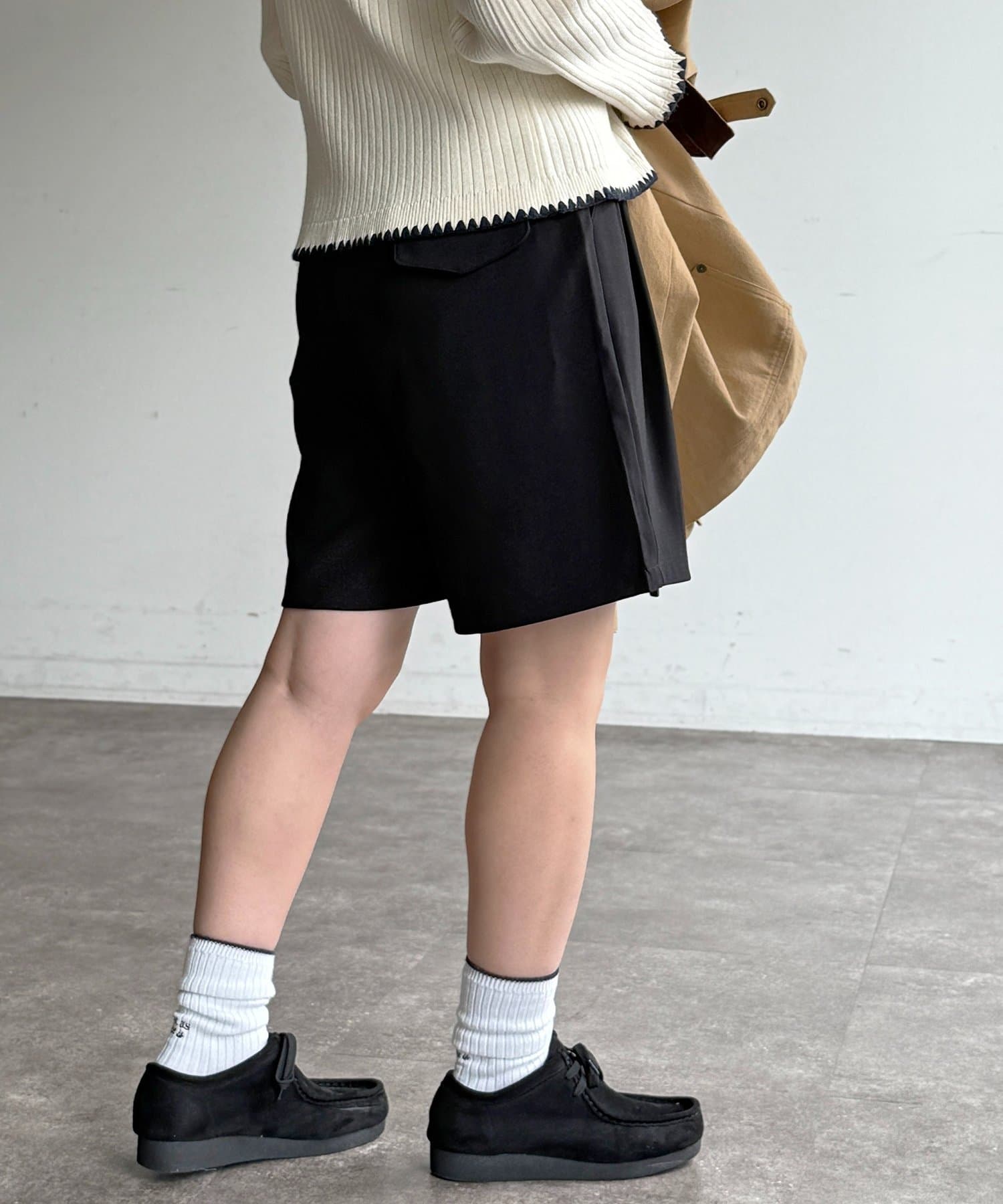 CPCM(シーピーシーエム) ベルト付きショートパンツ