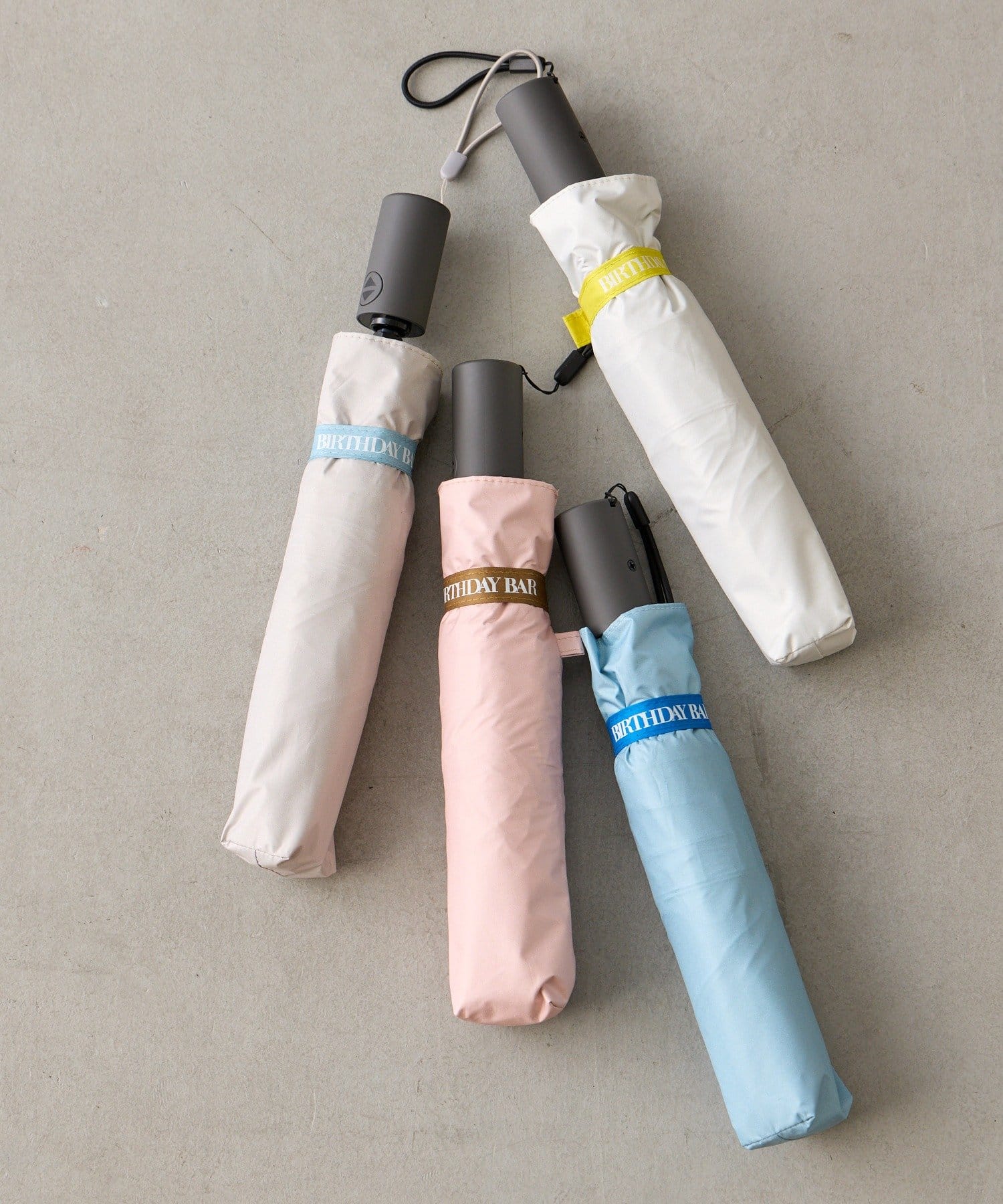 BIRTHDAY BAR(バースデイバー) ≪BIRTHDAY BARオリジナル≫　晴雨兼用自動開閉折り畳み傘