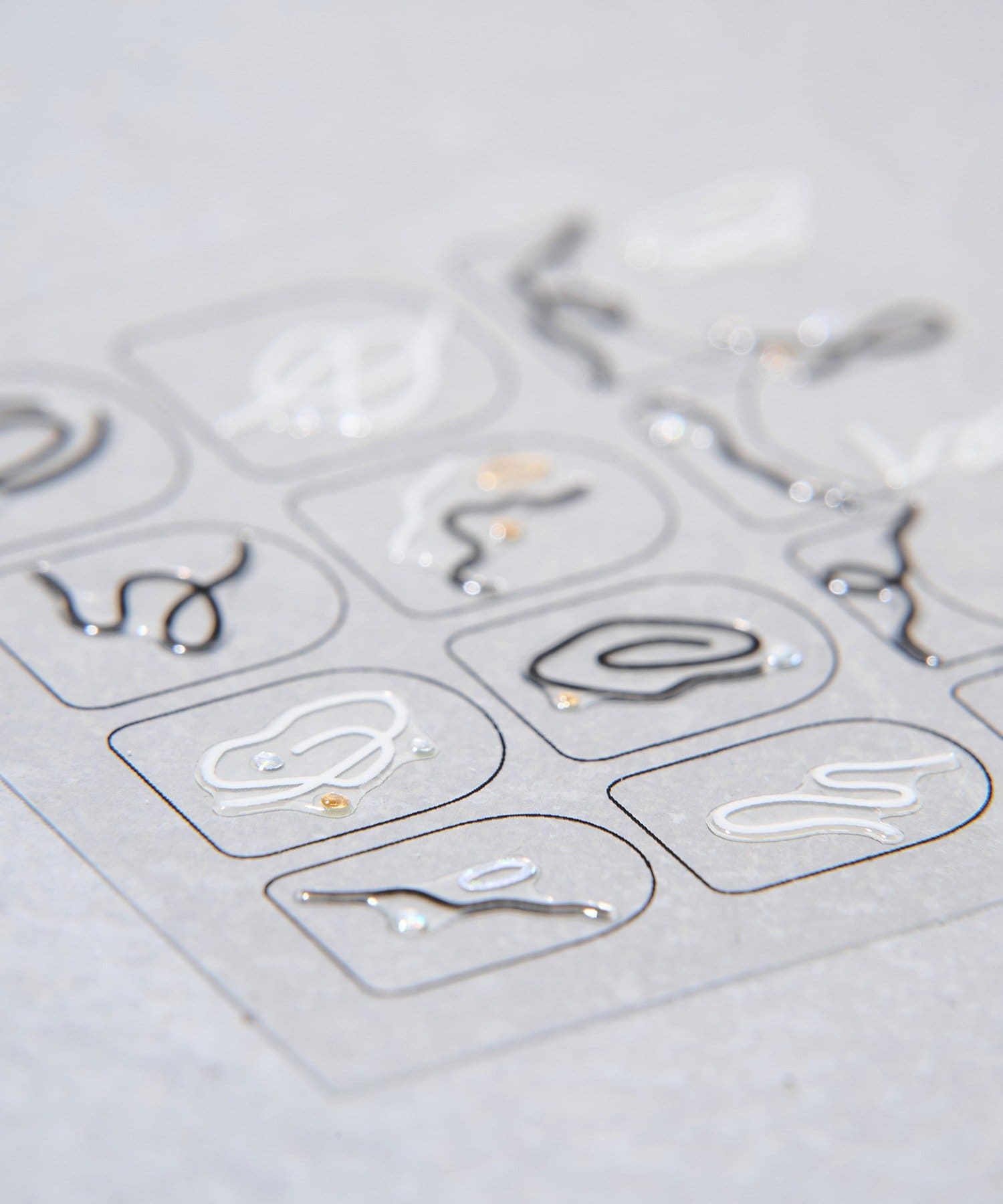 3COINS(スリーコインズ) 3Dネイルシール／and us