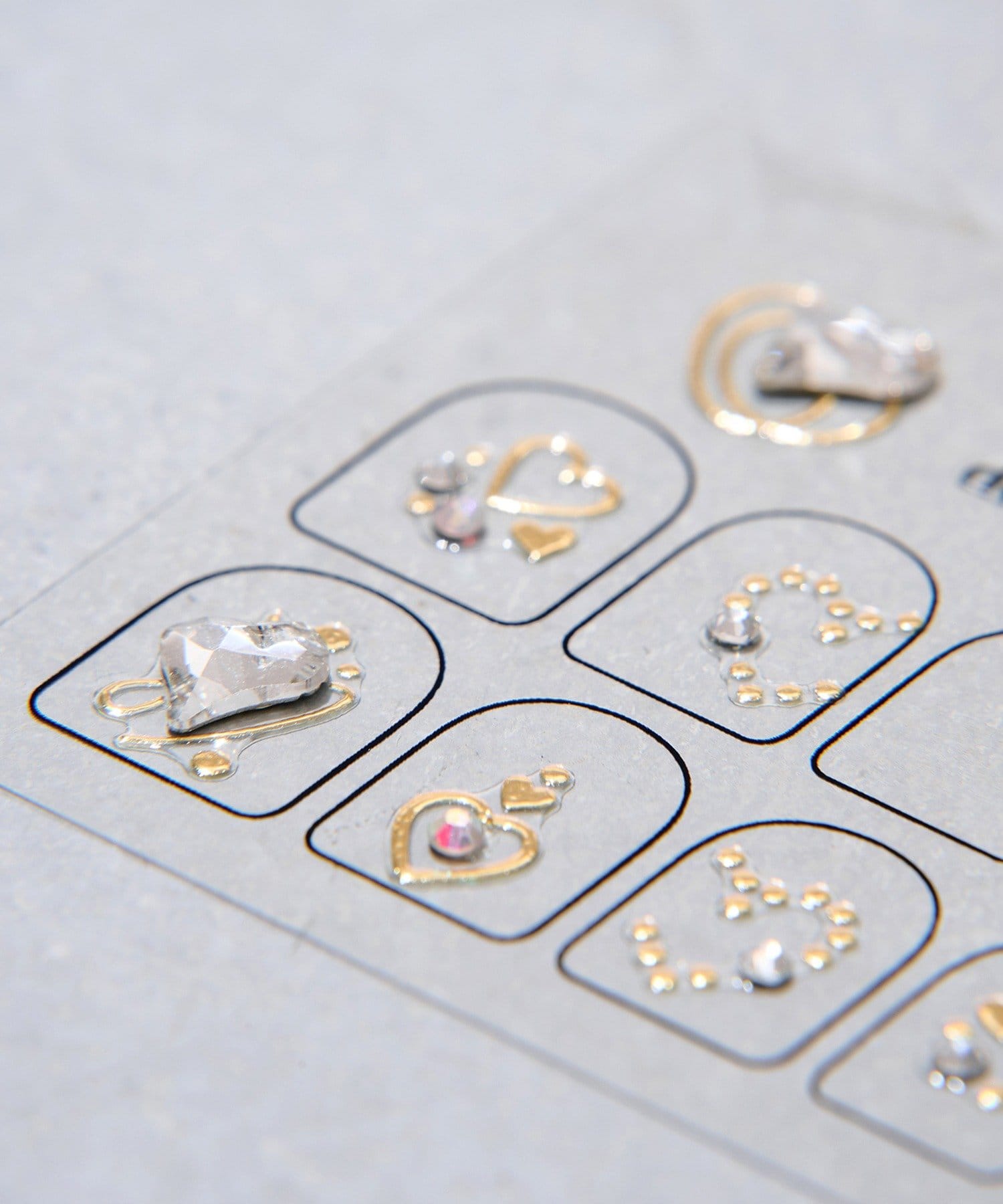 3COINS(スリーコインズ) ネイルパーツシール／and us