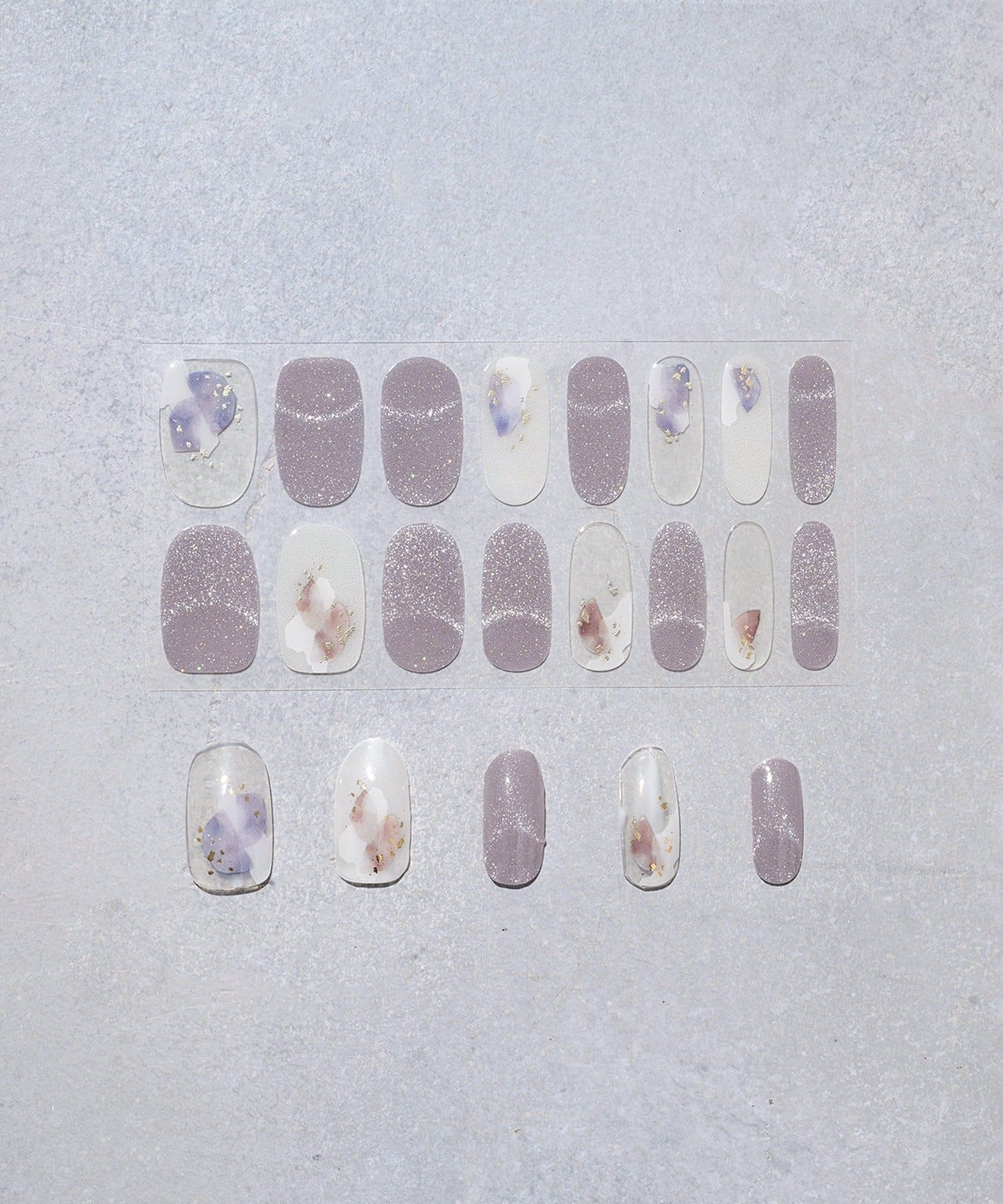 3COINS(スリーコインズ) セミハードマグネットジェルネイルシールハンド／and us