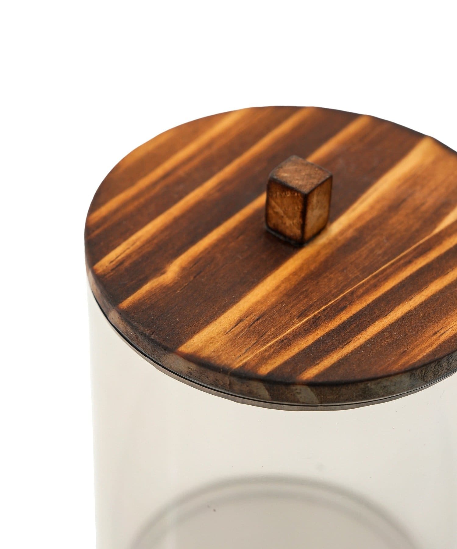 3COINS(スリーコインズ) 綿棒収納クリアケース／and us