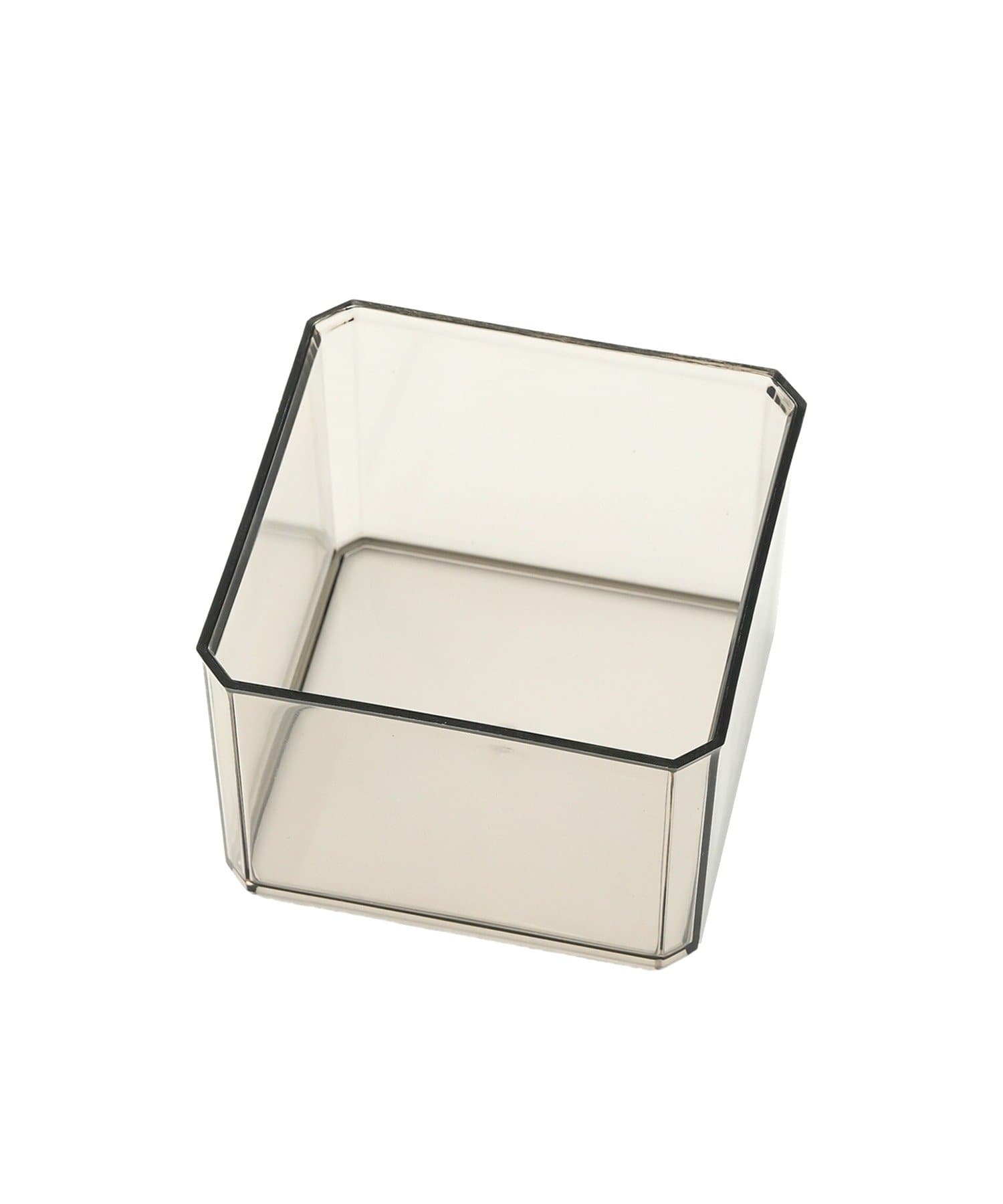 3COINS(スリーコインズ) コットン収納クリアケース／and us