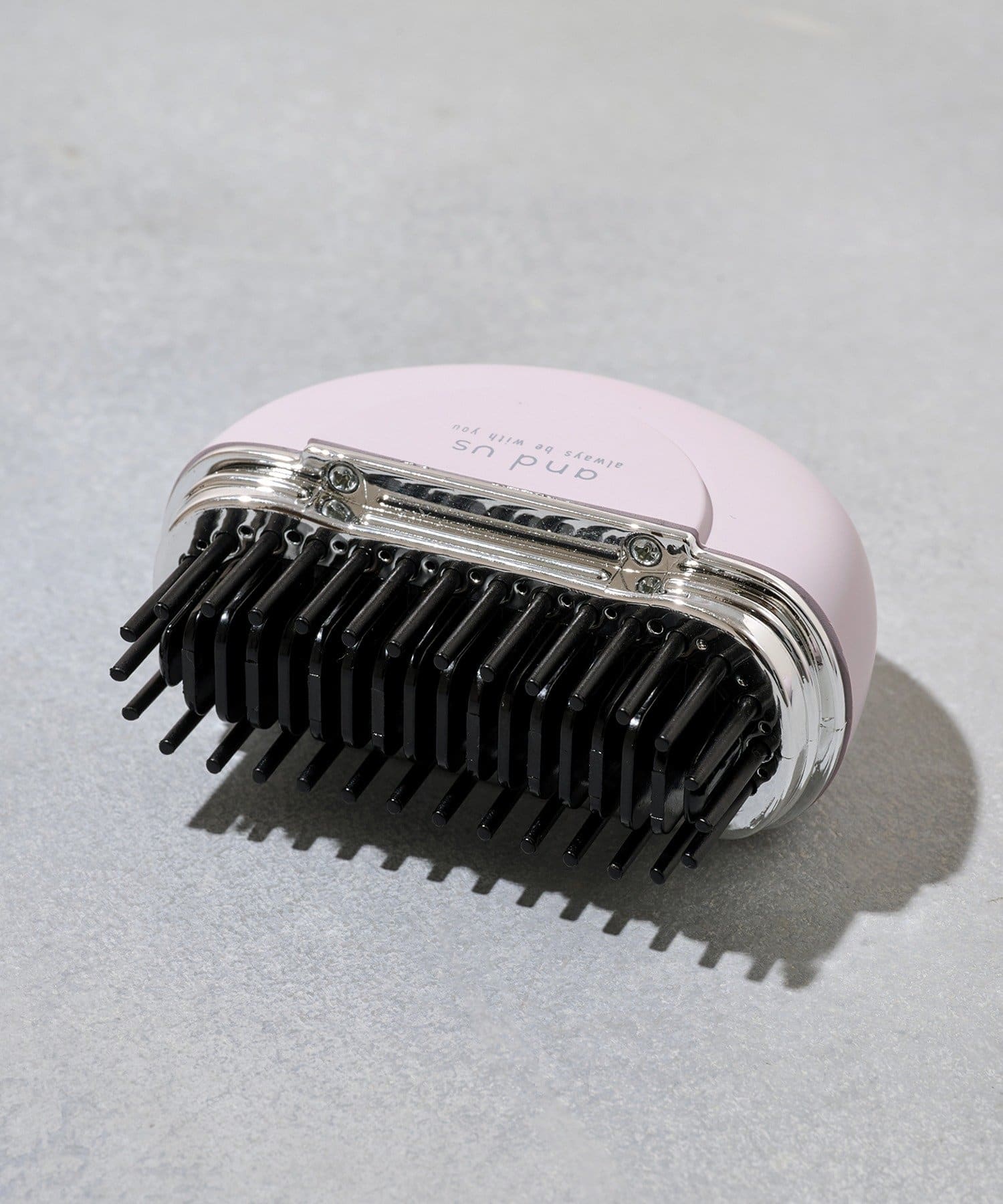 3COINS(スリーコインズ) コンパクトヒートヘアコーム／and us