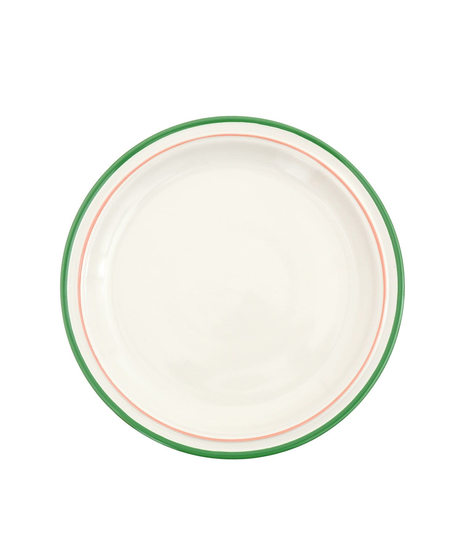 3COINS(スリーコインズ) ラインプレート：24cm