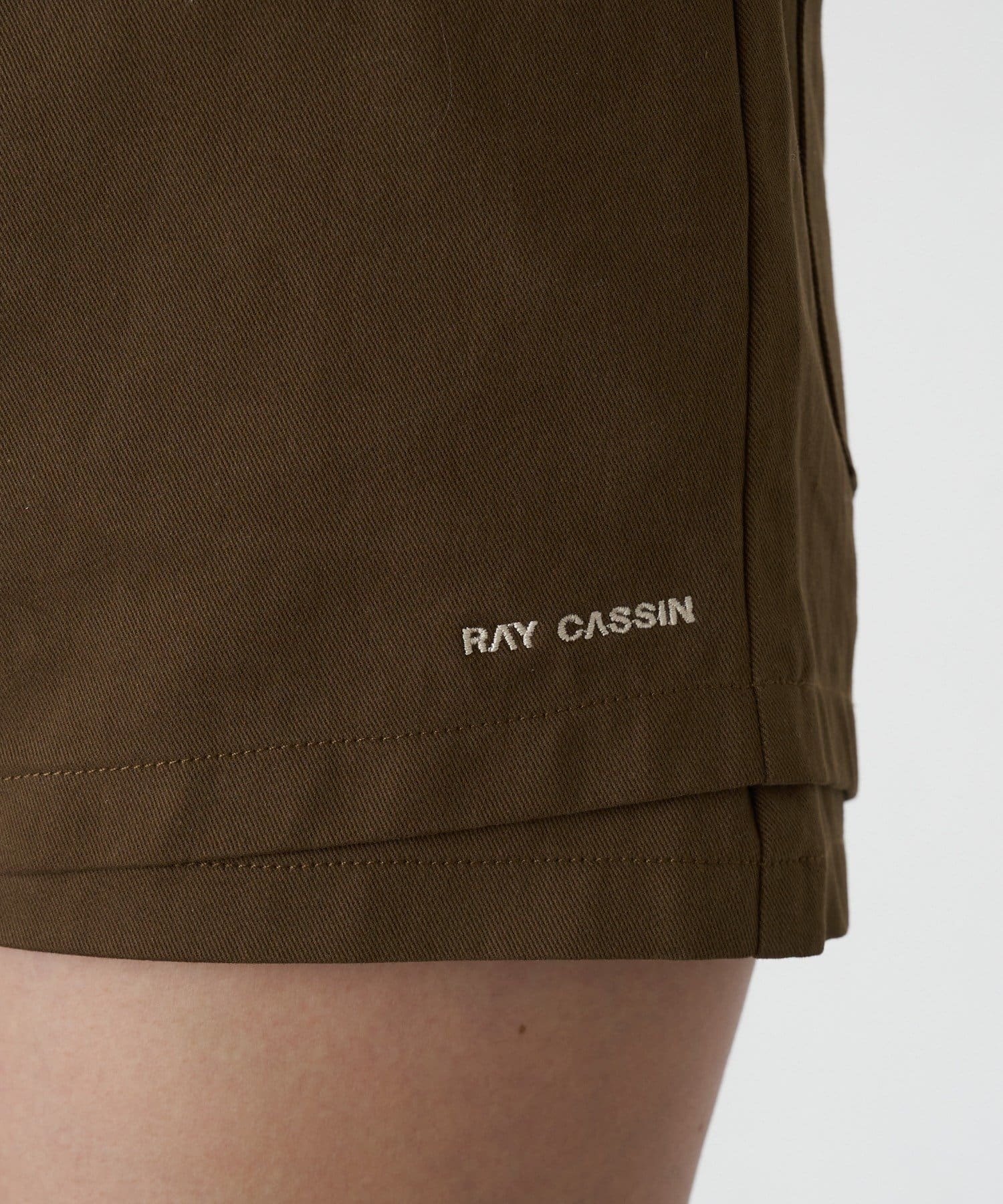 RAY CASSIN(レイカズン) ツイルマイクロミニショートパンツ
